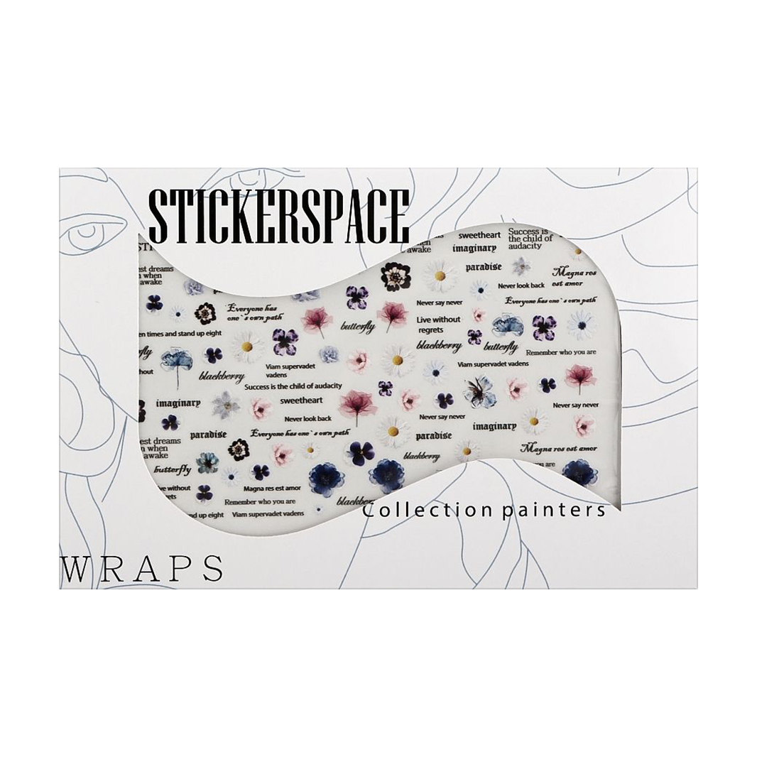 

Наліпки для дизайну нігтів StickersSpace Dream Standart (155012)