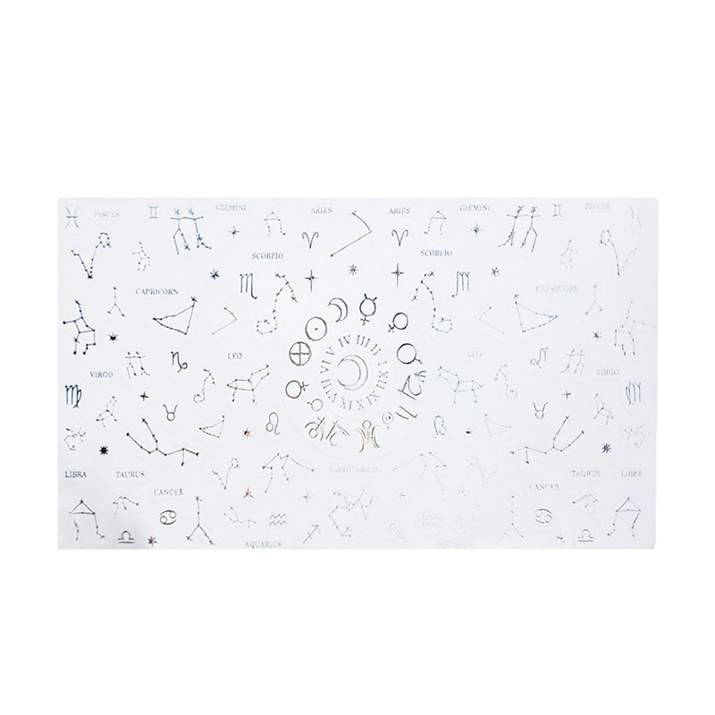 

Наліпки для дизайну нігтів StickersSpace Zodiac Silver (241012)