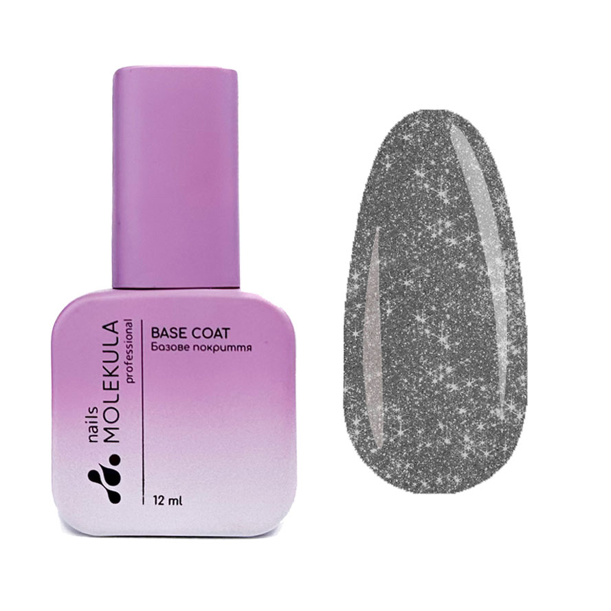 

База для гель-лаку Nails Molekula Professional Base Flash, Karaoke Nights, 12 мл