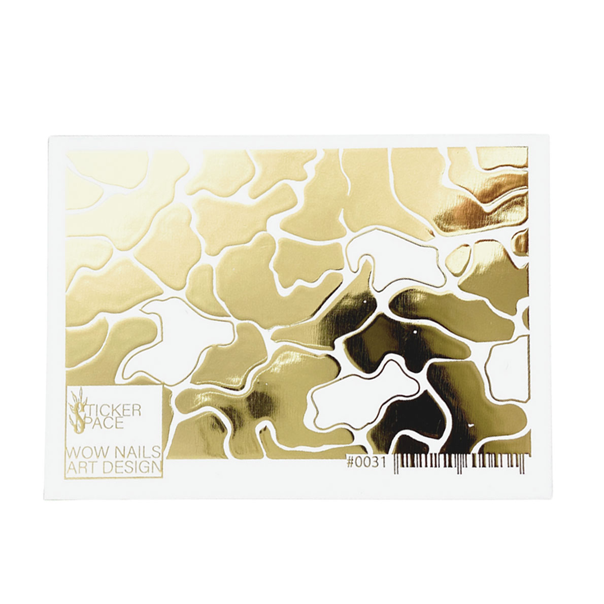 

Наліпки для дизайну нігтів StickersSpace Sliders Foil (0031)