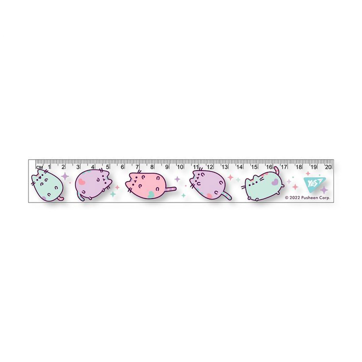 

Лінійка Yes Pusheen, 20 см (370622)