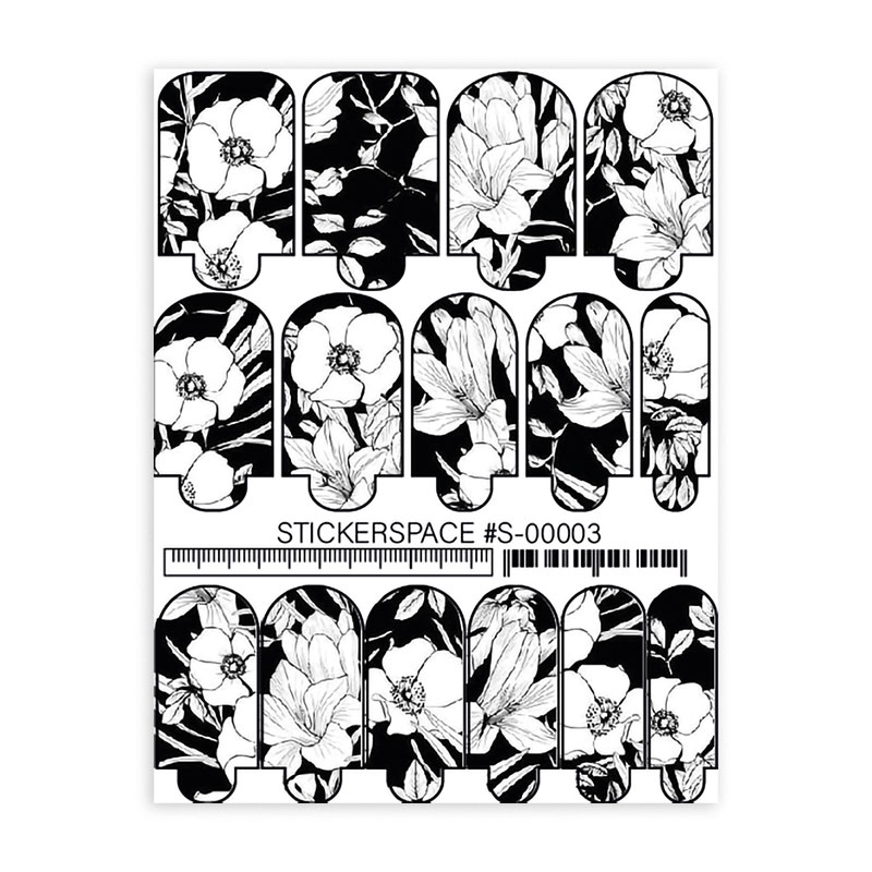 

Наліпки для дизайну нігтів StickersSpace Wraps (S-00003)