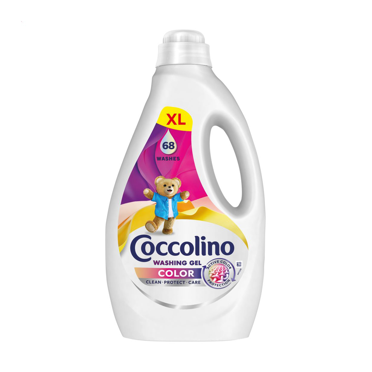 

Уцінка! Гель для прання кольорових речей Coccolino Care Color 68 циклів прання, 2.72 л