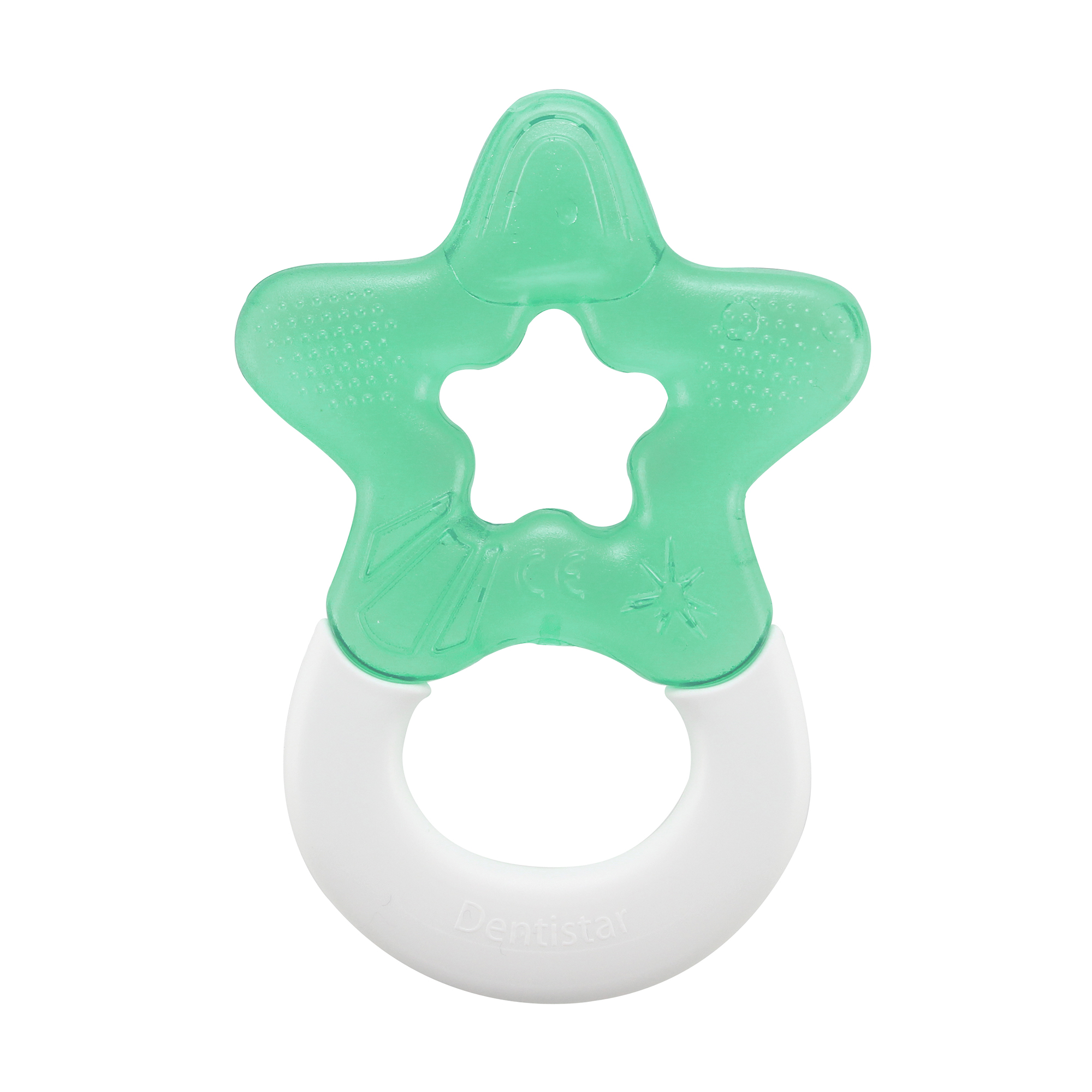 

Охолоджувальне зубне кільце Dentistar Зірочка, зелене, від 3 місяців, 1 шт (3960016)
