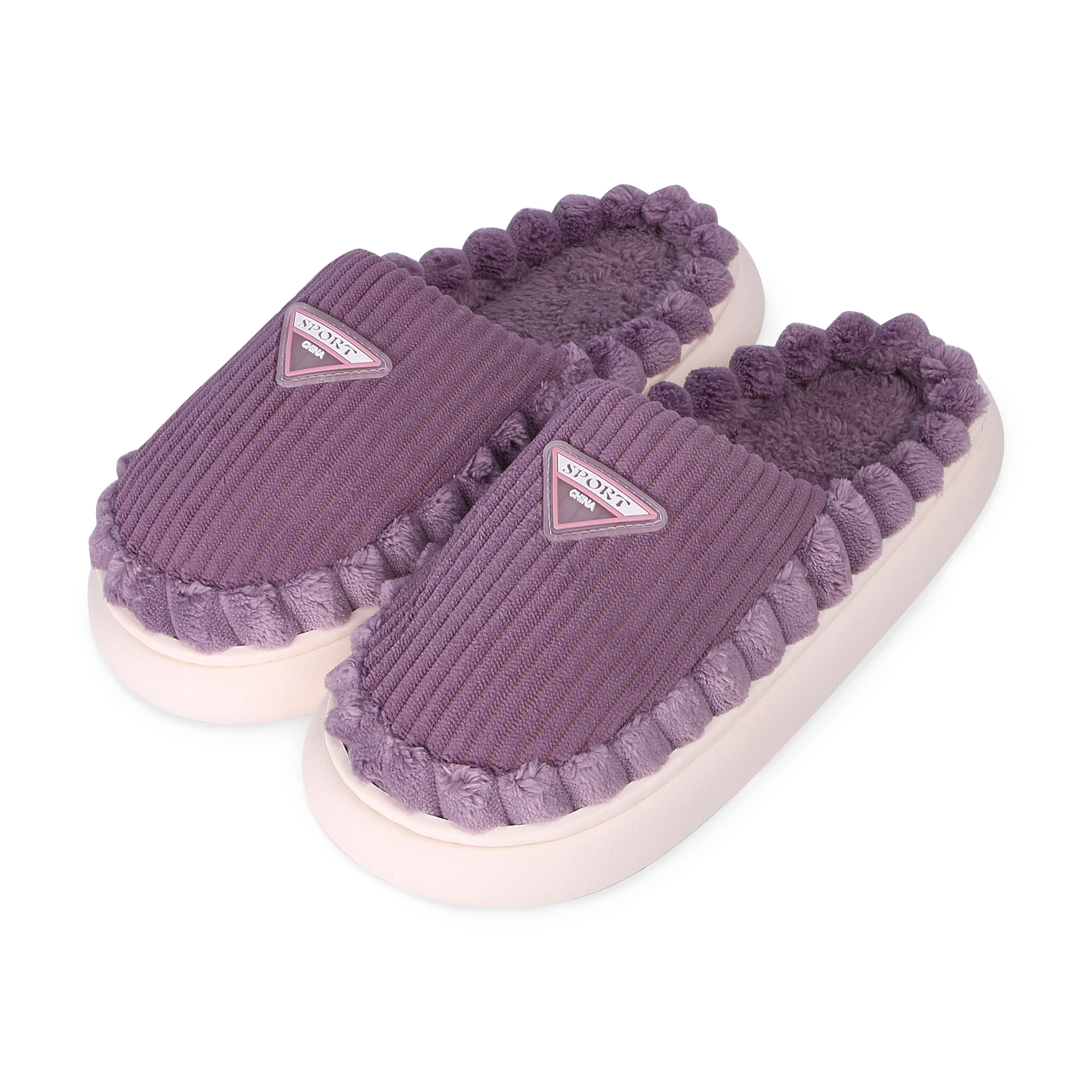 

Жiночi кімнатні капці 2Step закриті, фіолетові, розмір 36-37 (WWSL2024-6-Pr)
