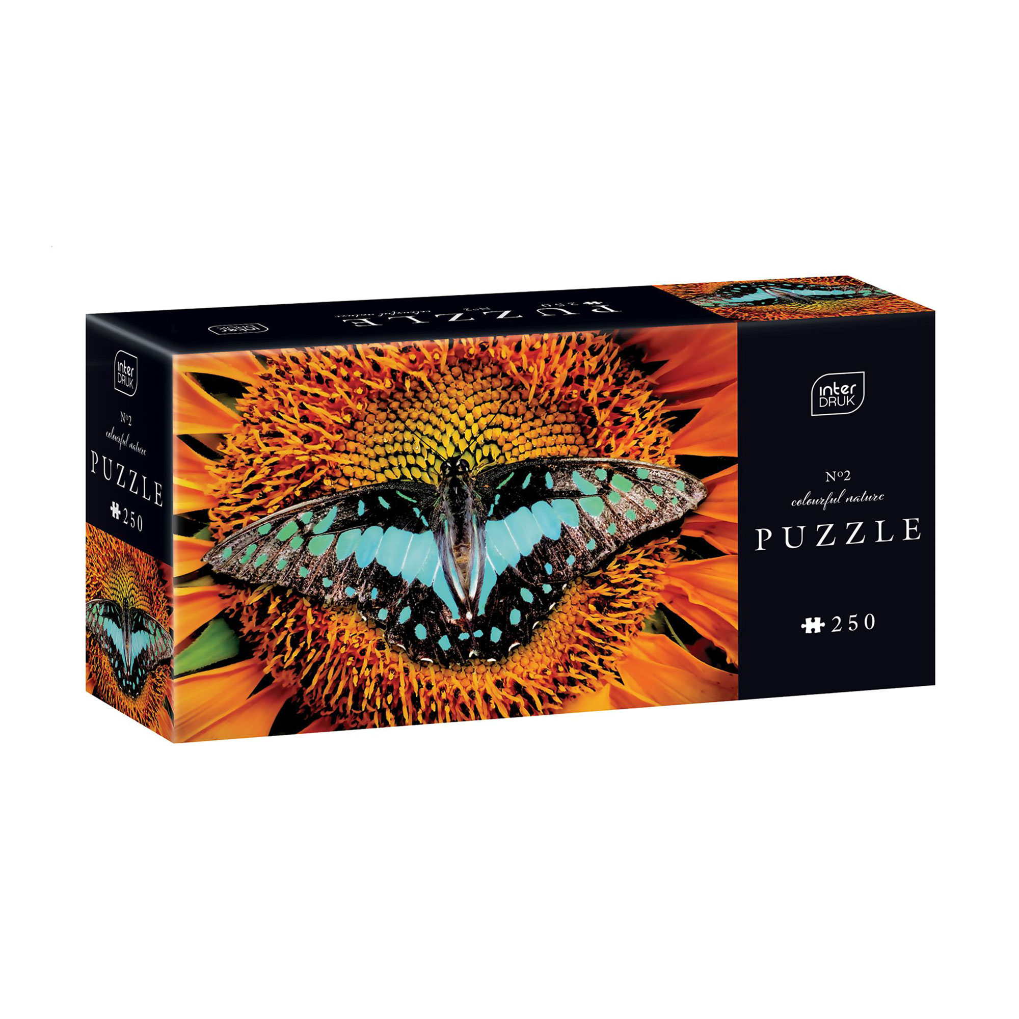 

Пазли Interdruk Барвиста природа 2 Метелик, від 7 років, 33*48 см, 250 елементів (342003)