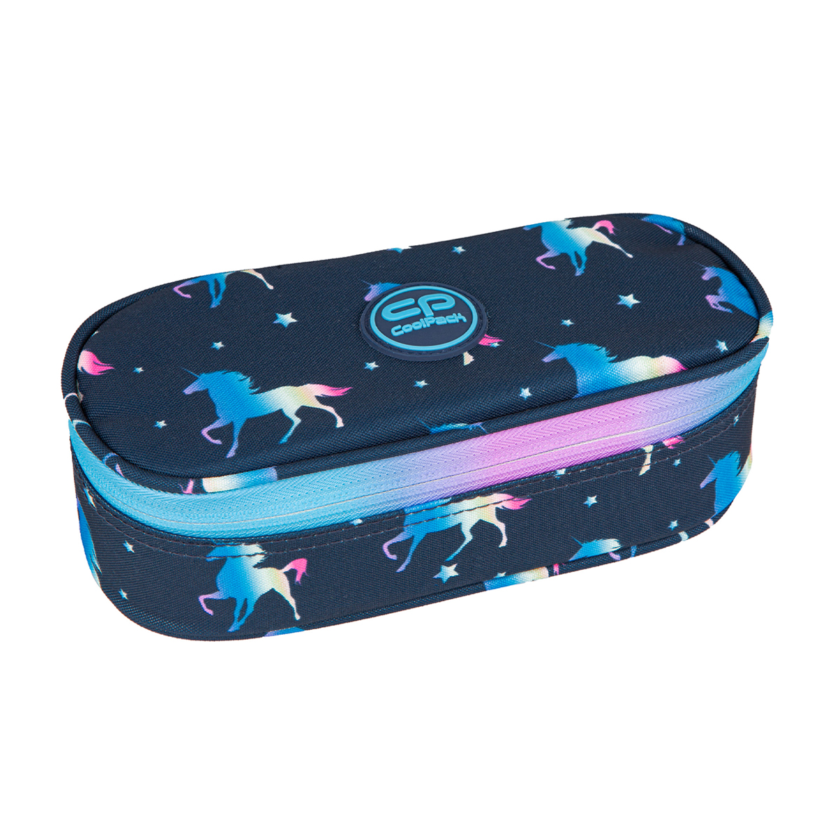 

Пенал CoolPack Campus Blue Unicorn на блискавці, порожній, від 3 років, 23*5*9 см (F062670)