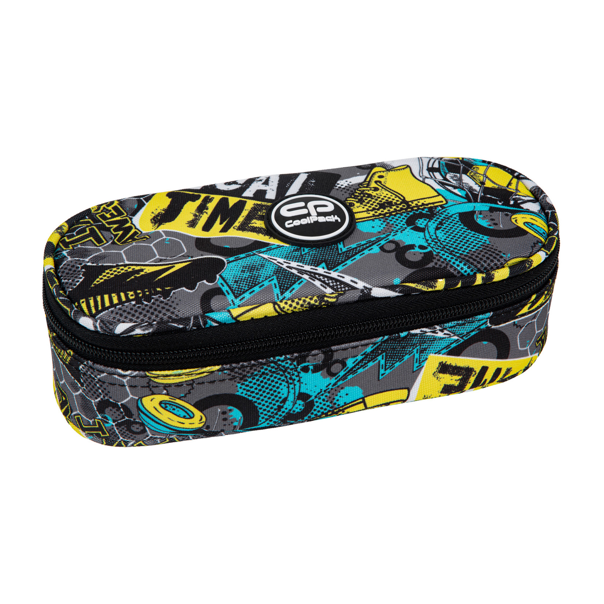 

Пенал CoolPack Campus Goal Time на блискавці, порожній, від 3 років, 23*5*9 см (F062701)