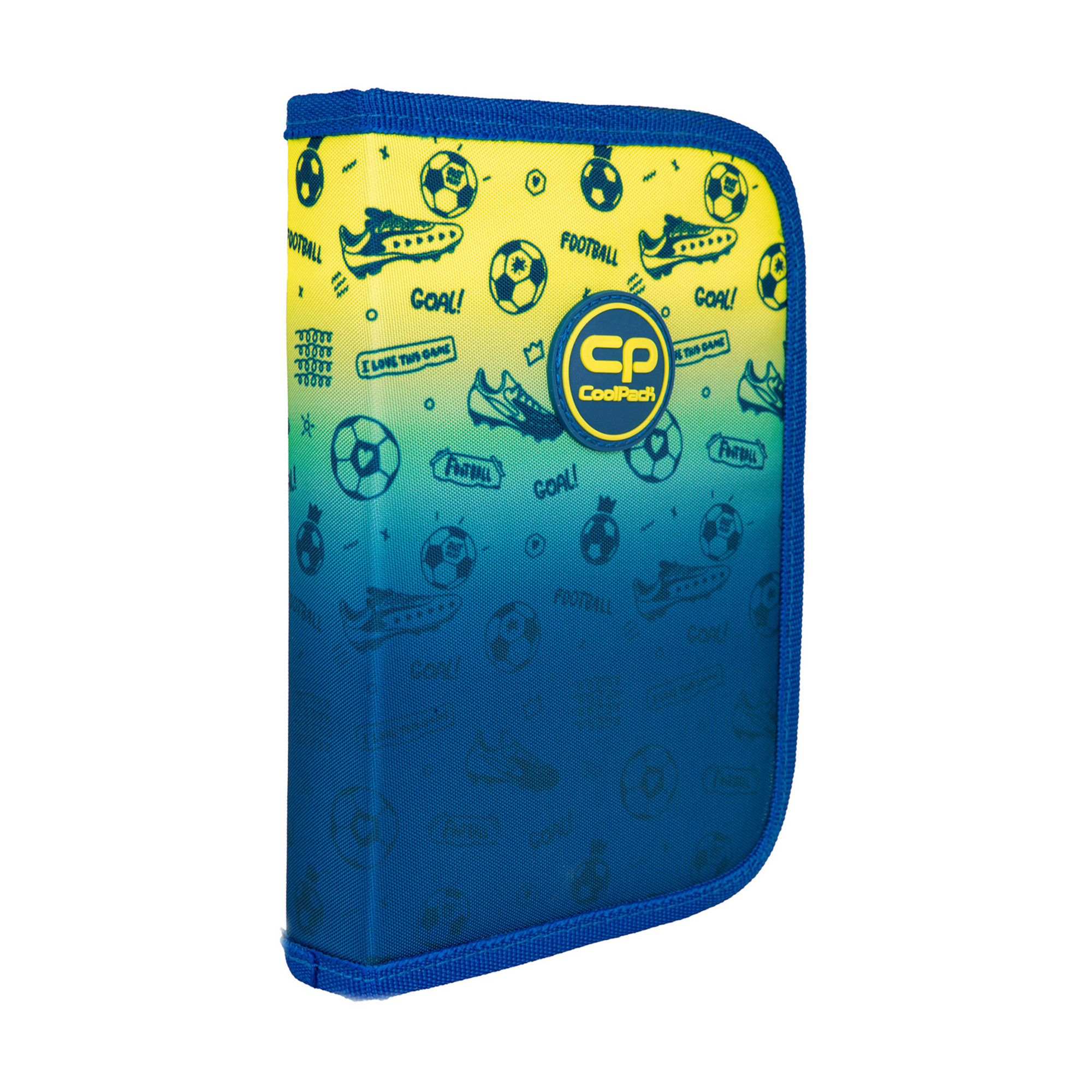 

Пенал CoolPack Clipper Football 2T на блискавці, порожній, від 3 років, 20*14*3 см (F076339)