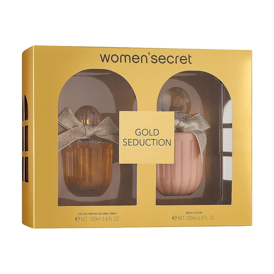 Парфумований набір жіночий Women'Secret Gold Seduction (парфумована вода, 100 мл + лосьйон для тіла, 200 мл)