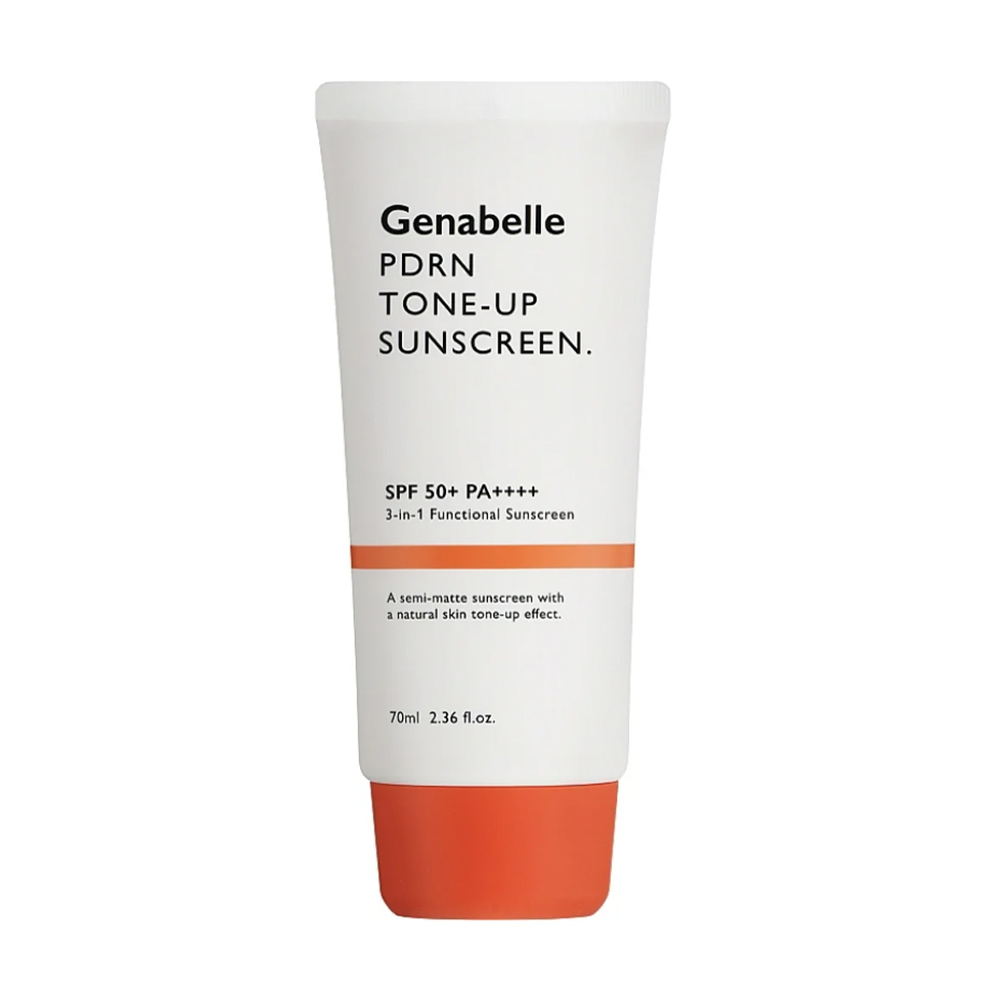 

Уцінка! Тонувальний сонцезахисний крем для обличчя Genabelle PDRN Tone-Up Sunscreen, SPF 50+ PA++++, 70 мл