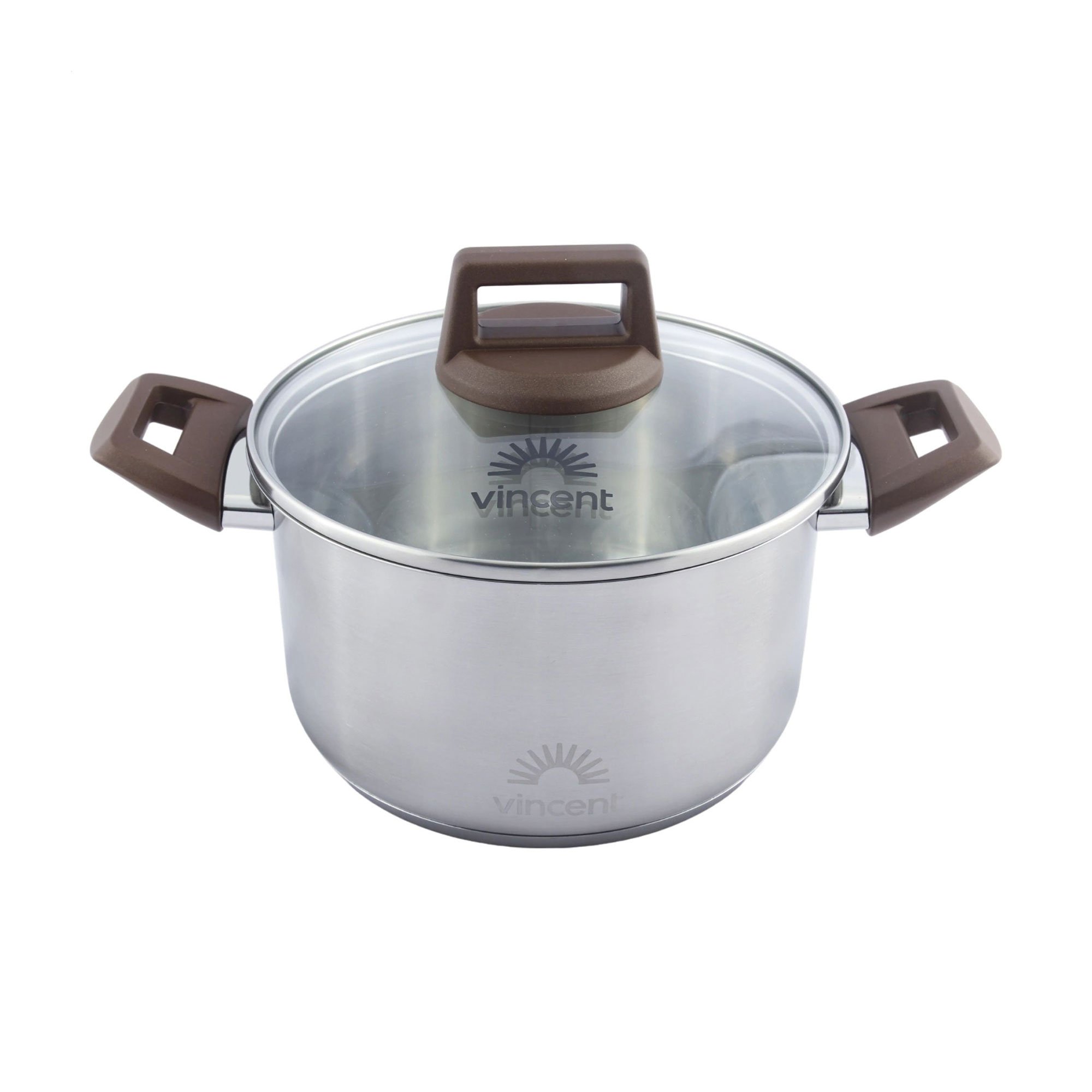 

Каструля Vincent з кришкою, діаметр 16 см, 1.7 л (VC-3186-16)