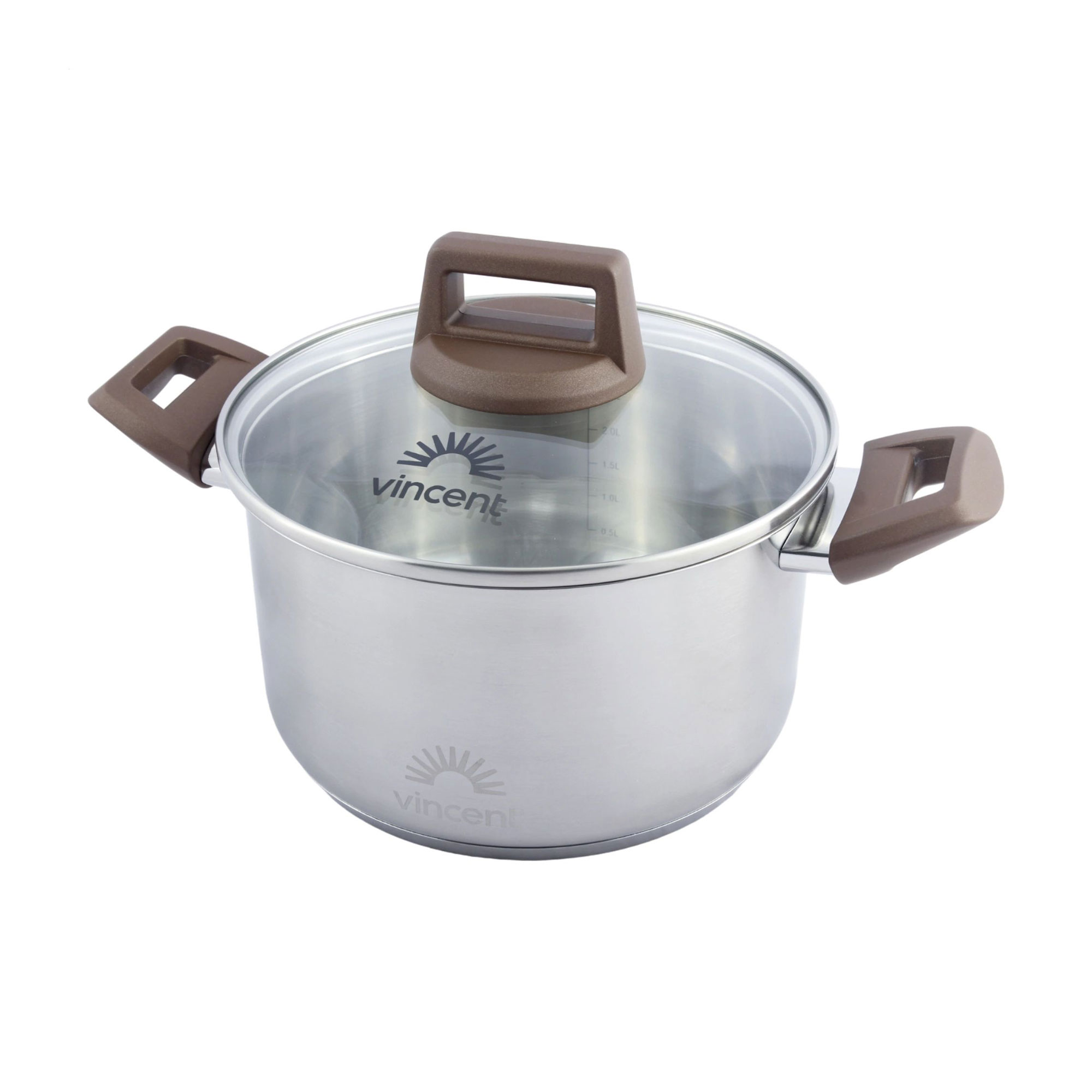 

Каструля Vincent з кришкою, діаметр 20 см, 3.3 л (VC-3186-20)