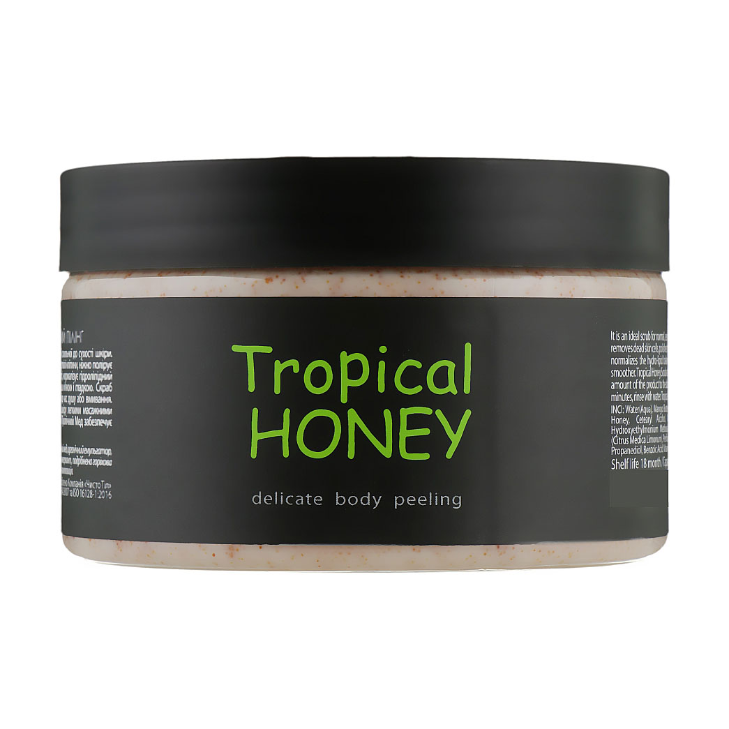 

Уцінка! Ніжний пілінг для обличчя та тіла Chystotil Тропічний мед, 250 мл