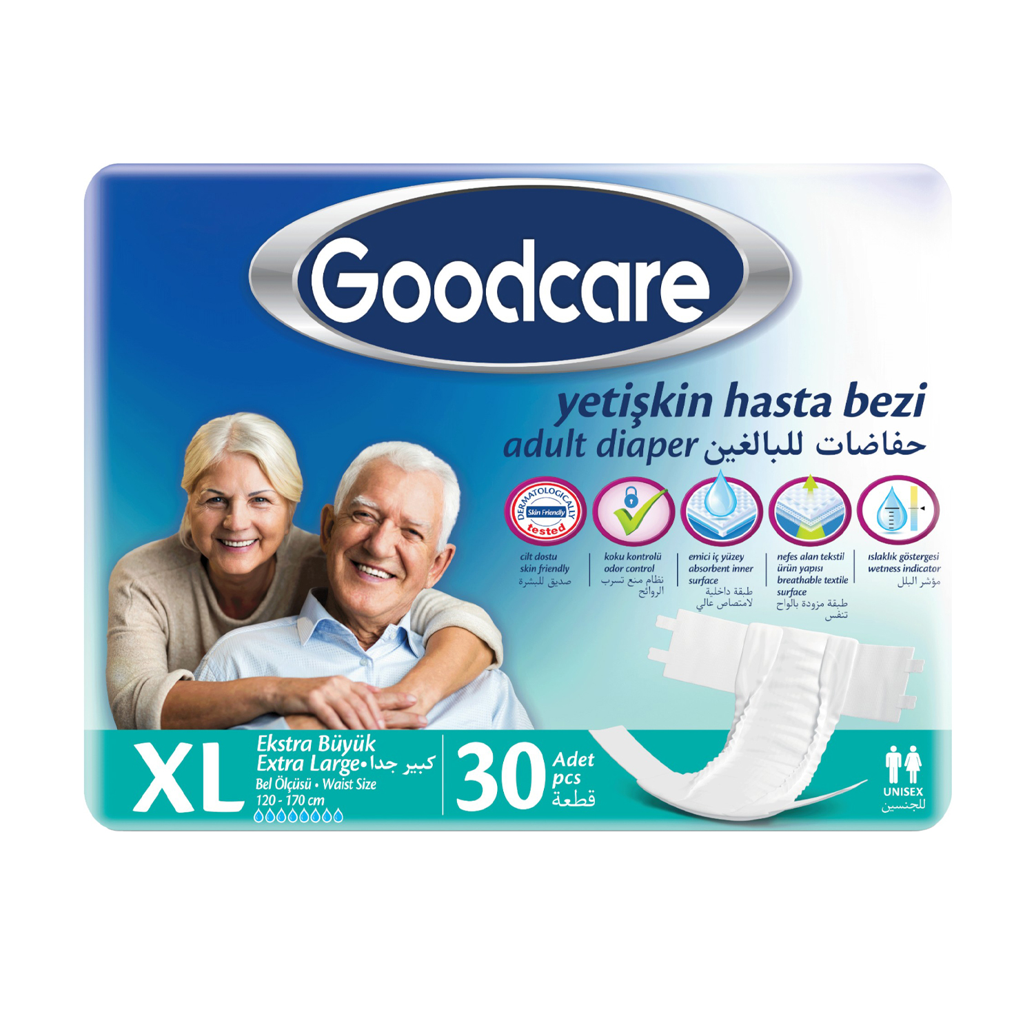 

Уцінка! Підгузки для дорослих Good care 4 Extra Large, 30 шт