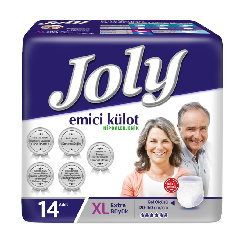 

Уцінка! Підгузки-труси для дорослих Joly 4 Extra Large, 14 шт