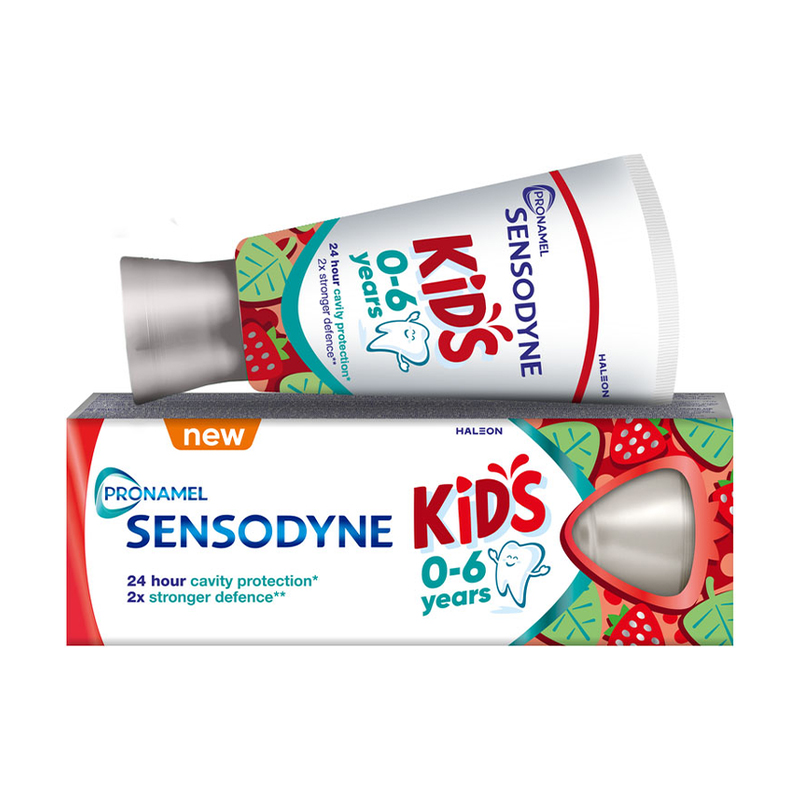 

Дитяча зубна паста Sensodyne Pronamel Kids Ягідний мікс, від народження до 6 років, 50 мл