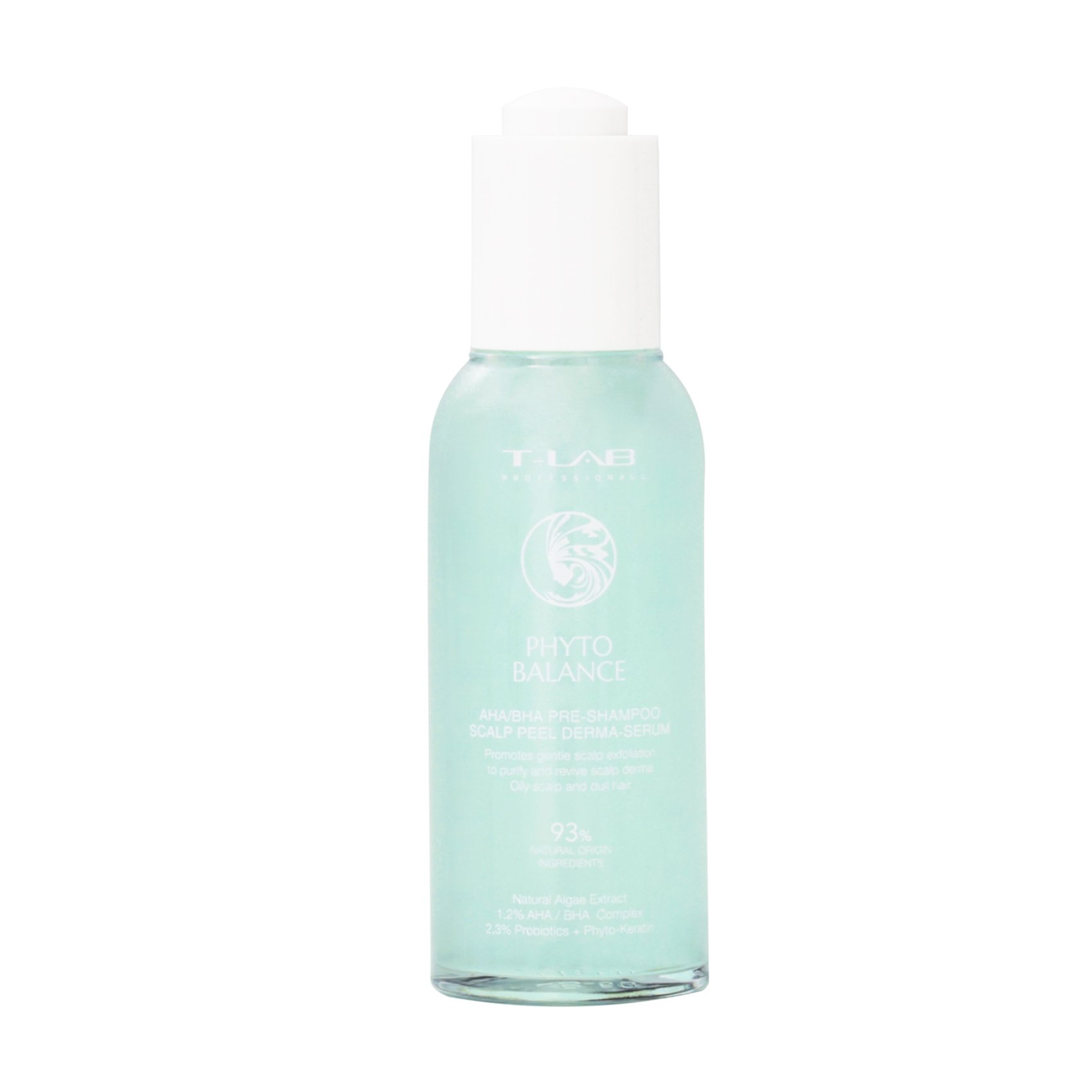 

Сироватка для шкіри голови T-LAB Professional Phyto Balance AHA/BHA Pre-Shampoo Scalp Peel Derma-Serum, 60 мл