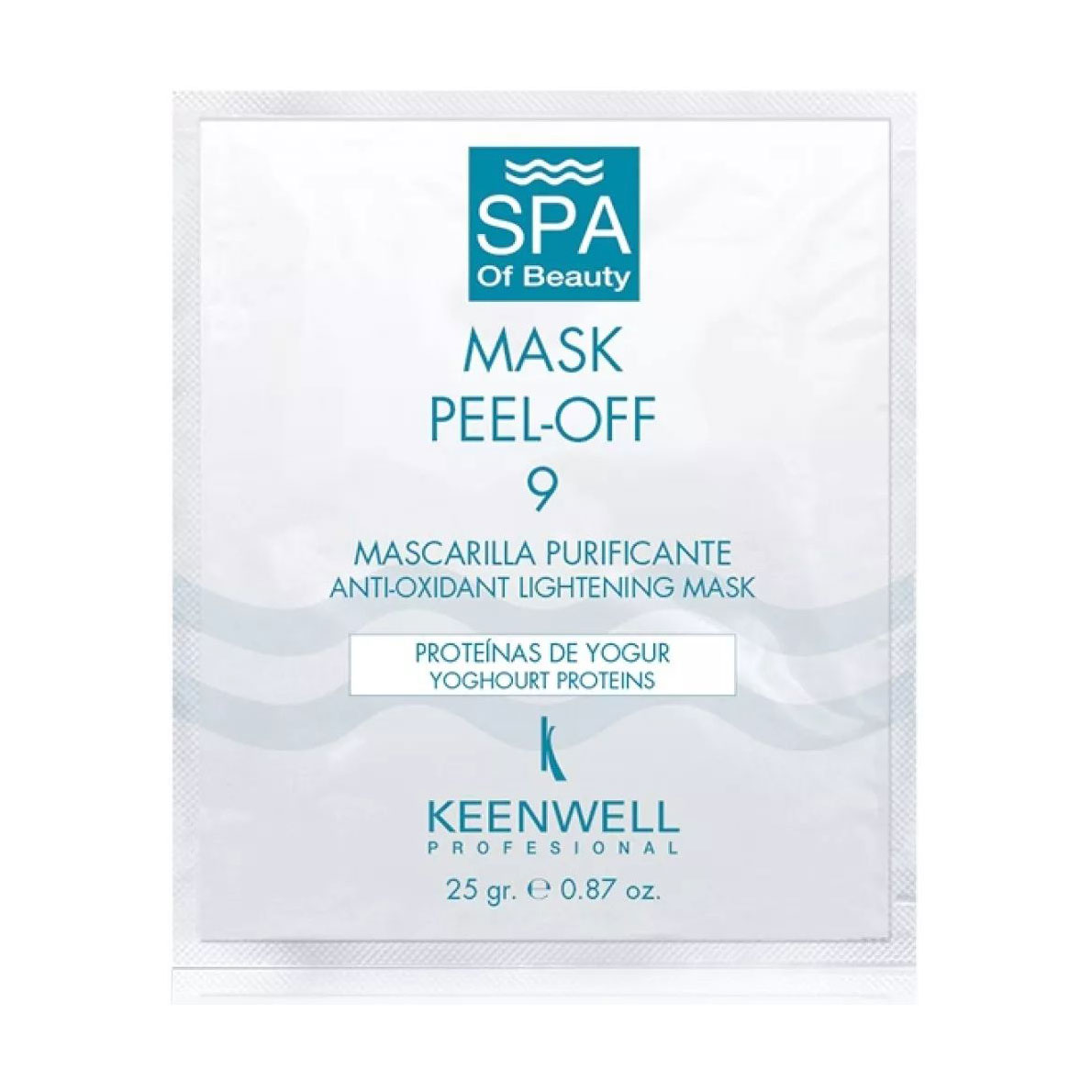 

Очищувальна СПА-маска 9 для обличчя Keenwell SPA Of Beauty Peel Off Face Mask, 25 г