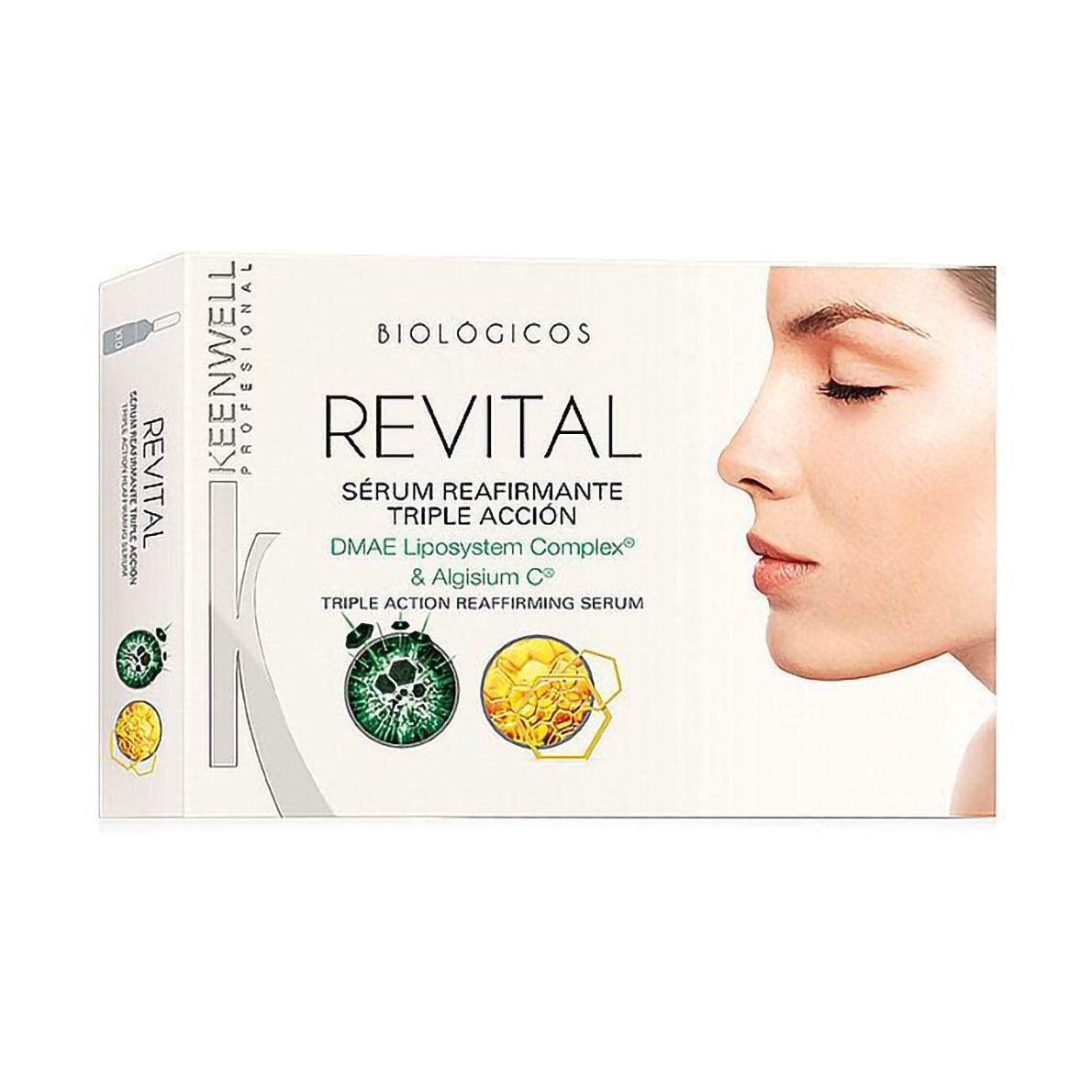 

Уцінка! Ліфтинг-сироватка потрійної дії для обличчя Keenwell Biologicos Revital Triple Action Refirming Serum, 10*3 мл