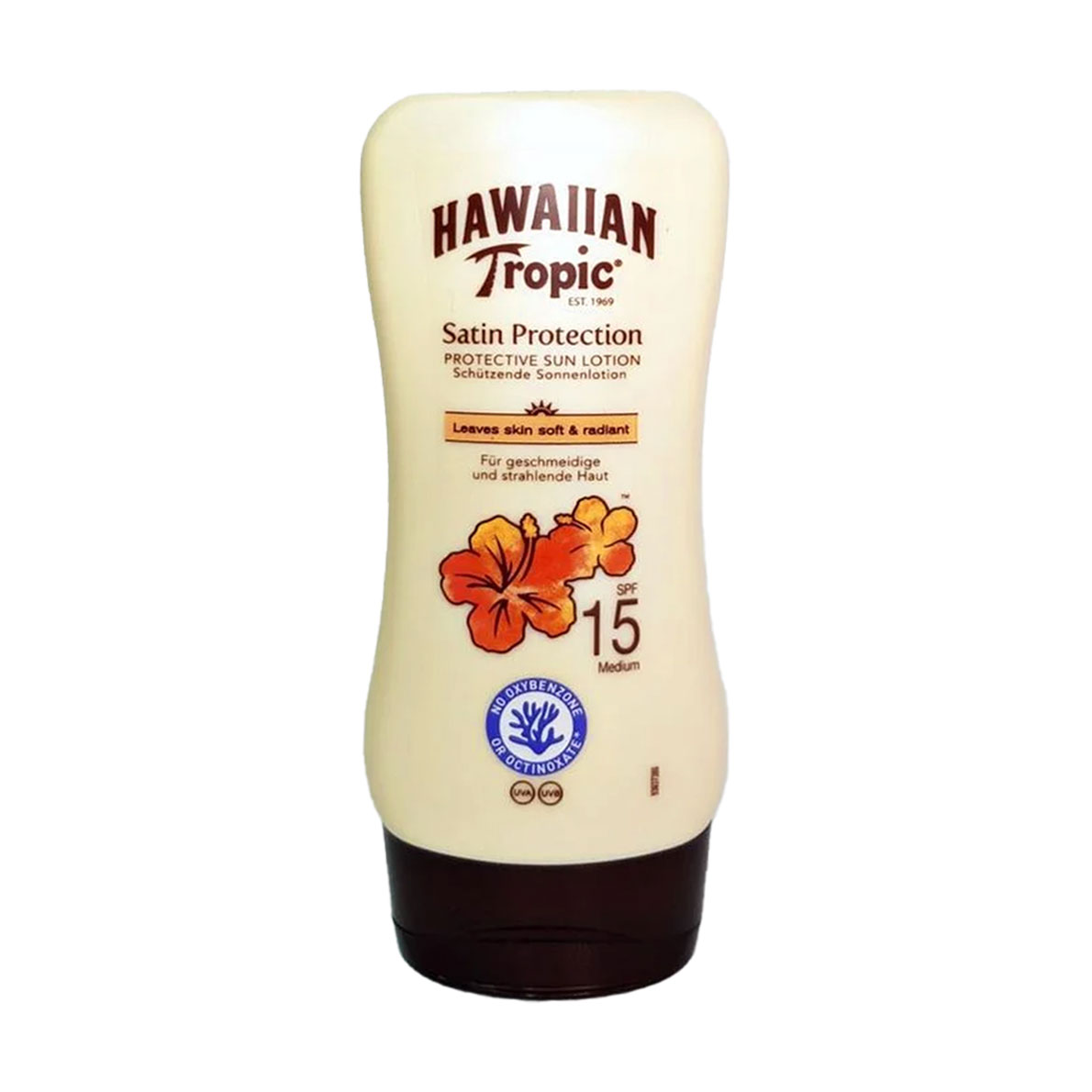 

Уцінка! Сонцезахисний лосьйон для тіла Hawaiian Tropic Protect & Hydrate Protection Sun Lotion SPF 15, 180 мл