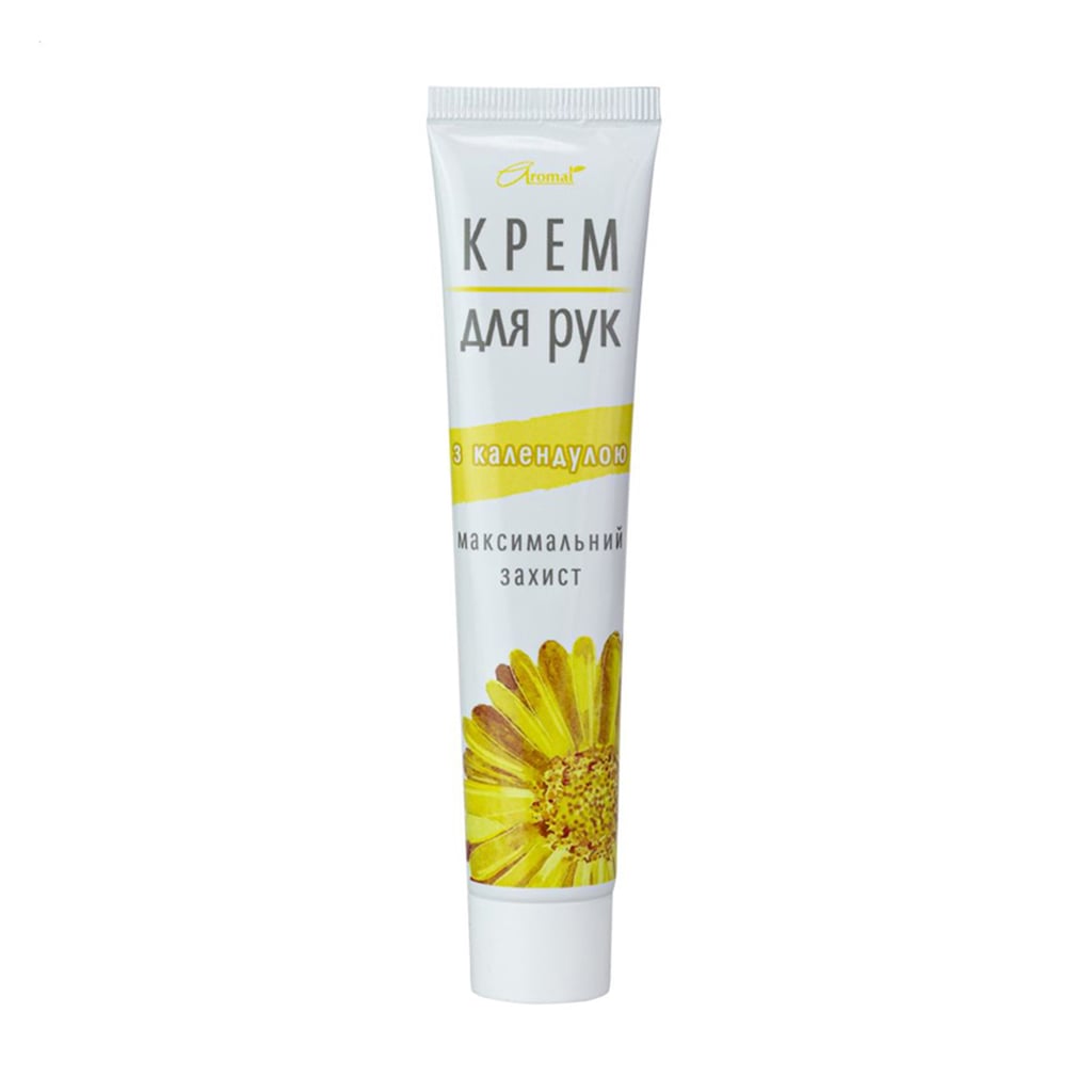 

Уцінка! Крем для рук Aromat Максимальний захист, з календулою, 44 г