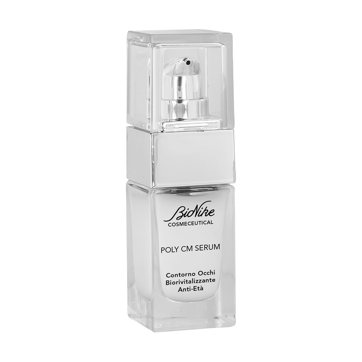 

Уцінка! Сироватка для шкіри навколо очей BioNike Cosmeceutical Poly CM Serum Anti-Ageing Biorevitalising Eye Contour Serum, 15 мл