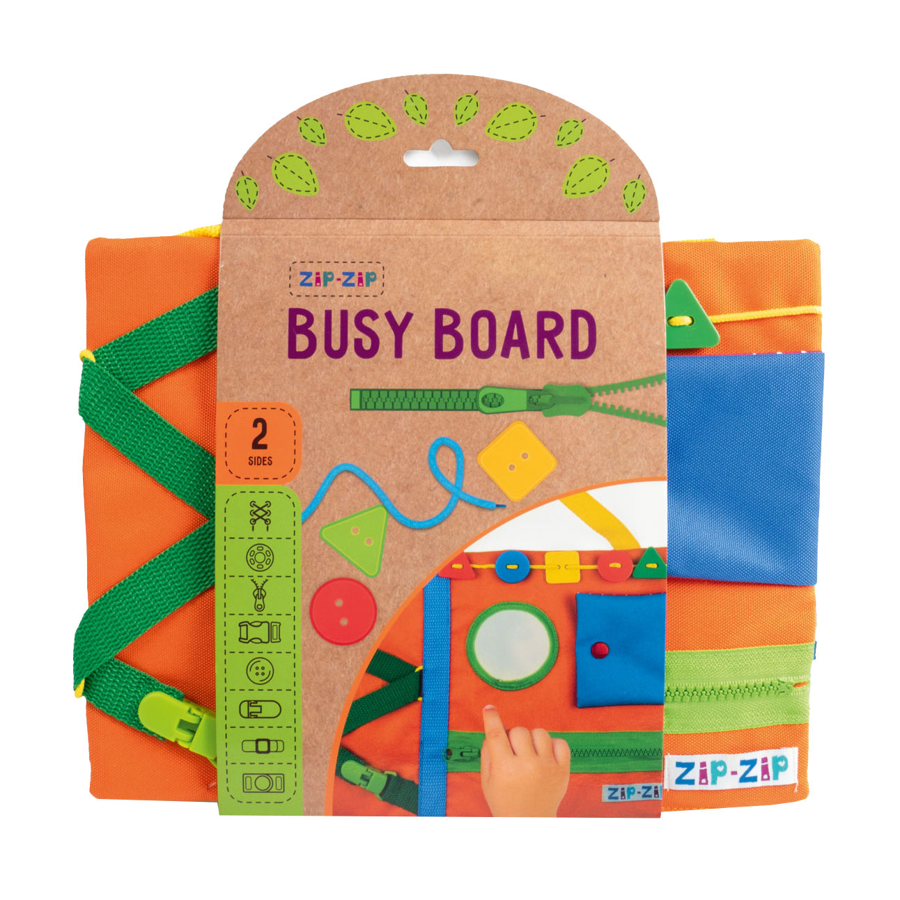 

Бізіборд із застібками Roter Kafer Свинка, від 3 років (RZ2001-03)