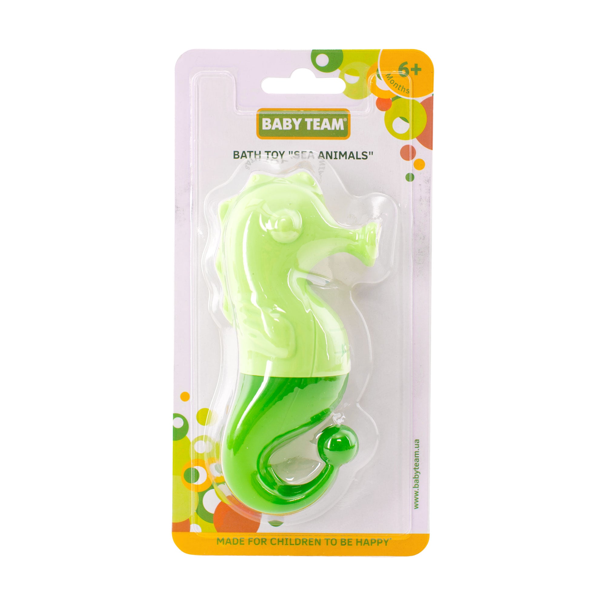 

Дитяча іграшка для ванни Baby Team Морські тварини, від 6 місяців, 21.5*11*5 см (9019)