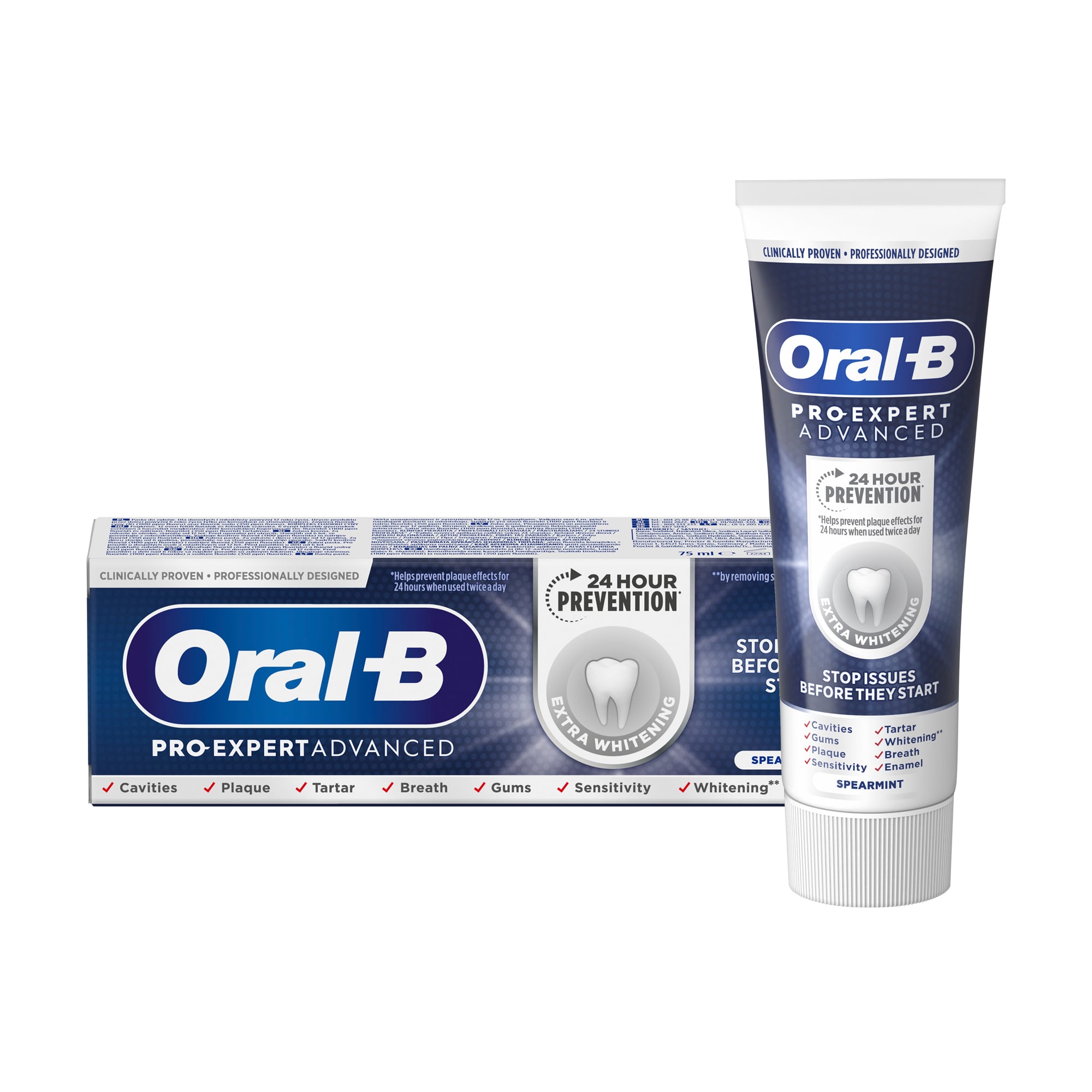 

Зубна паста Oral-B Pro-Expert Додаткове відбілювання, 75 мл