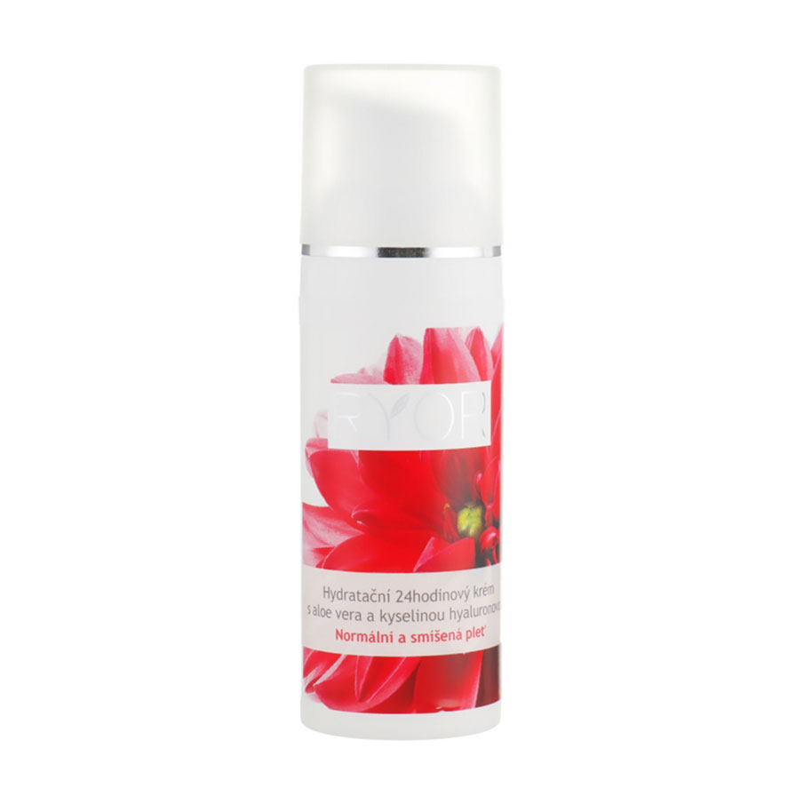 

Уцінка! Зволожувальний крем для обличчя Ryor 24-hour Moisturizing Cream With Aloe Vera And Hyaluronic Acid з алое вера та гіалуроновою кислотою, 50 мл