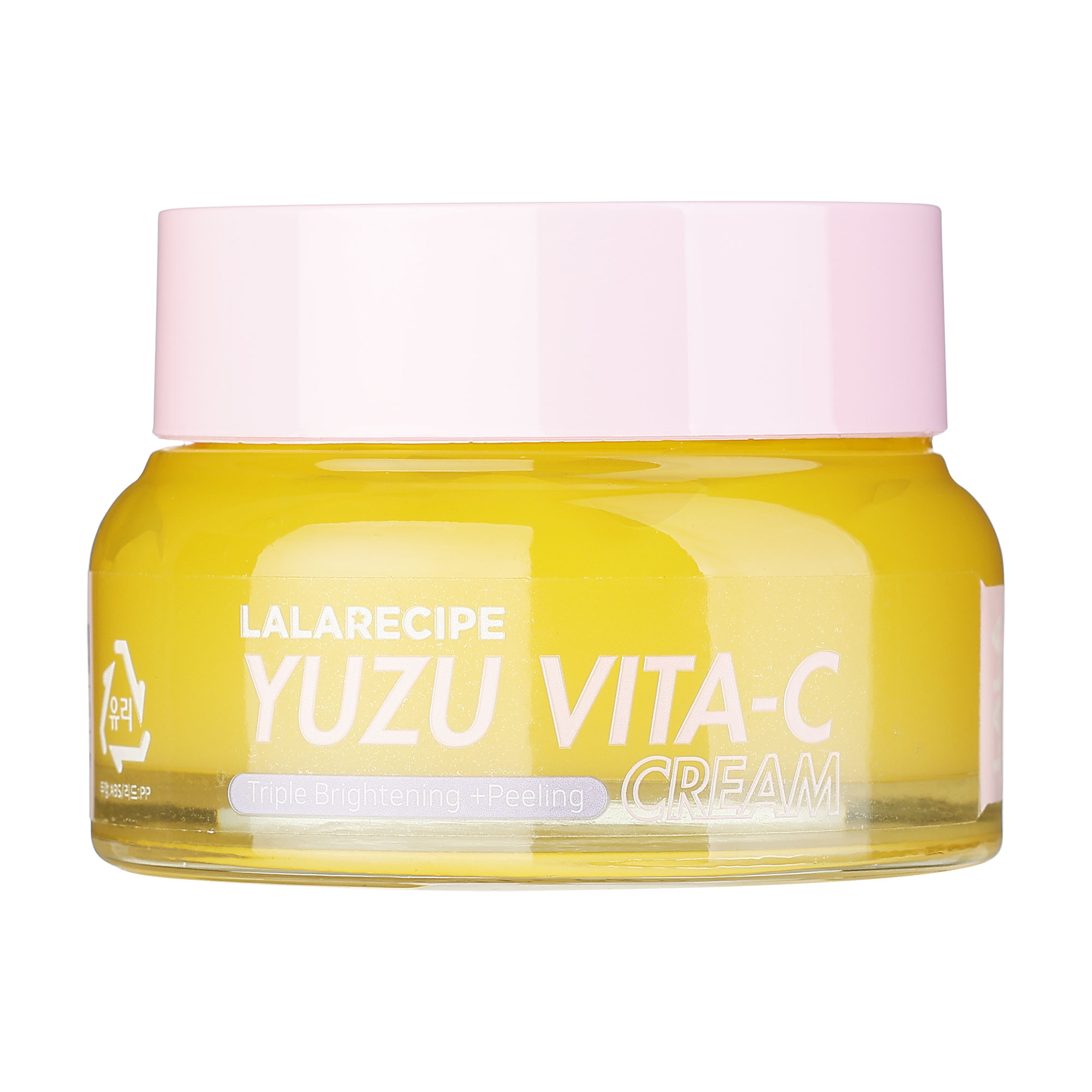 

Уцінка! Освітлювальний крем для обличчя Lalarecipe Yuzu Vita-C Cream з екстрактом юдзу, ніацинамідом 5% та вітаміном C, 50 мл