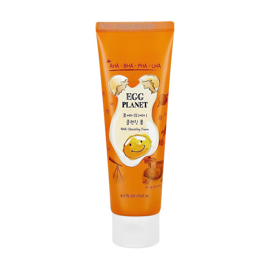 

Уцінка! Пінка для вмивання Daeng Gi Meo Ri Egg Planet 4HA Cleansing Foam з кислотами, 120 мл