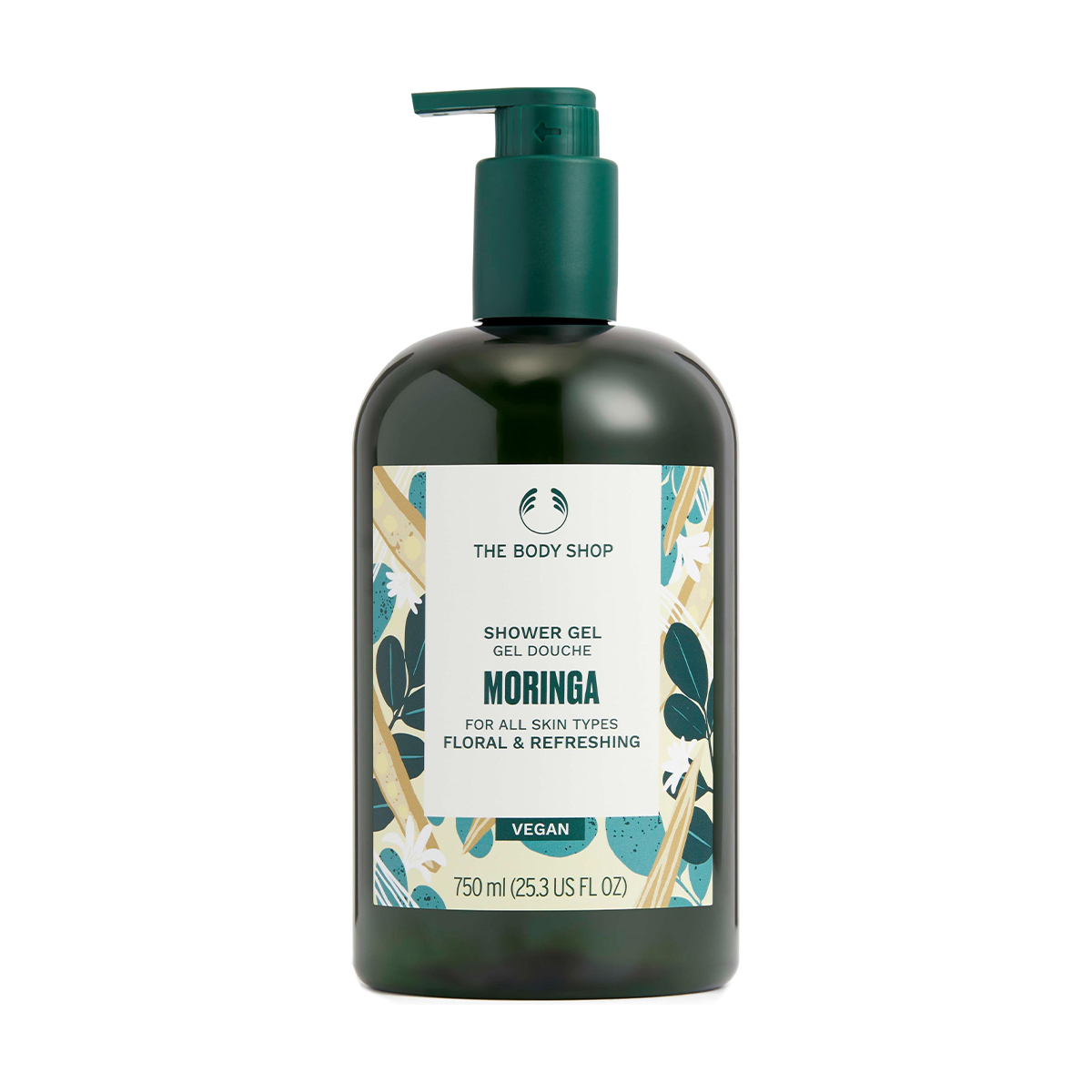 

Гель для душу The Body Shop Moringa Shower Gel, 750 мл