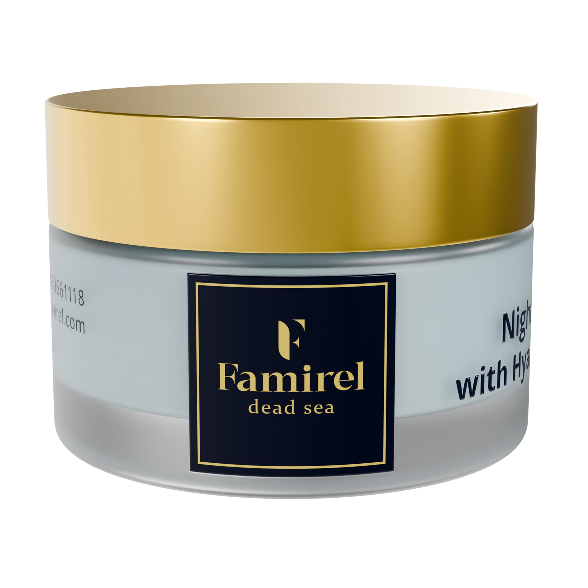 Нічний крем для обличчя Famirel Hyaluronic Acid Extra Hydration Night Cream, 50 мл