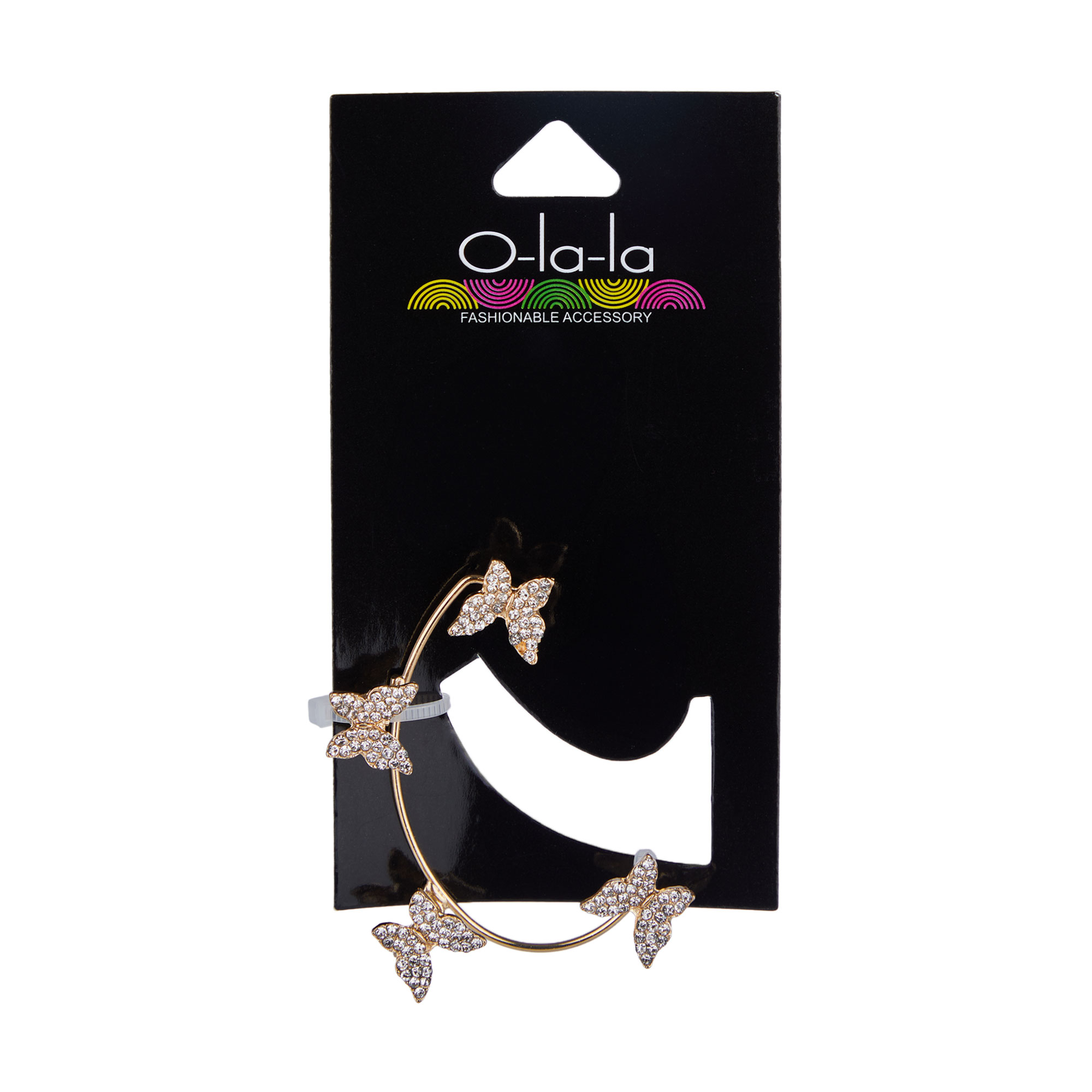 

Сережка O-la-la колір золото, 1 шт (23H757)