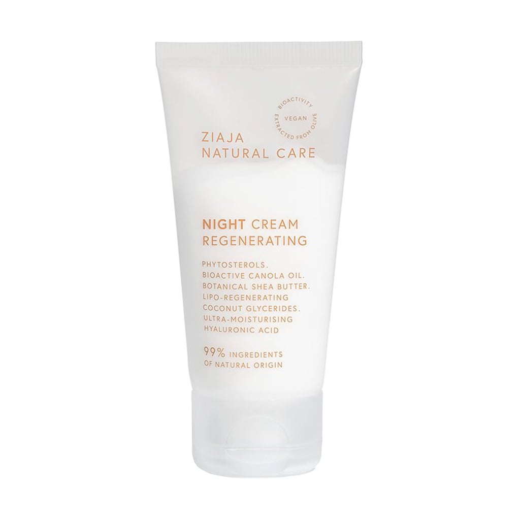 Відновлювальний нічний крем для обличчя Ziaja Natural Care Regenerating Night Cream з гіалуроновою кислотою, 50 мл