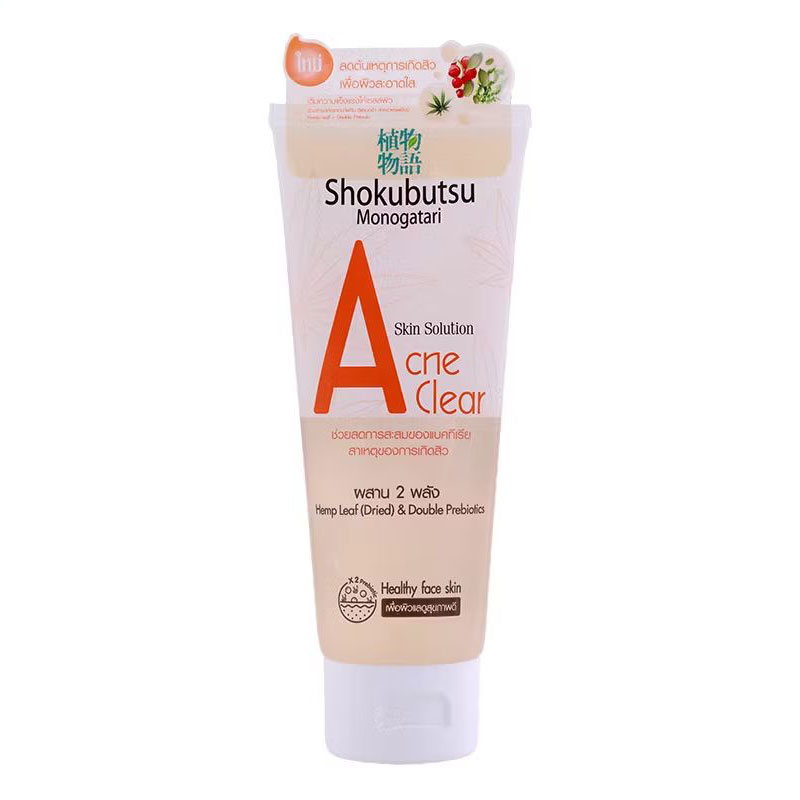 

Уцінка! Гель для вмивання обличчя Shokubutsu Monogatari Acne Clear, 100 г