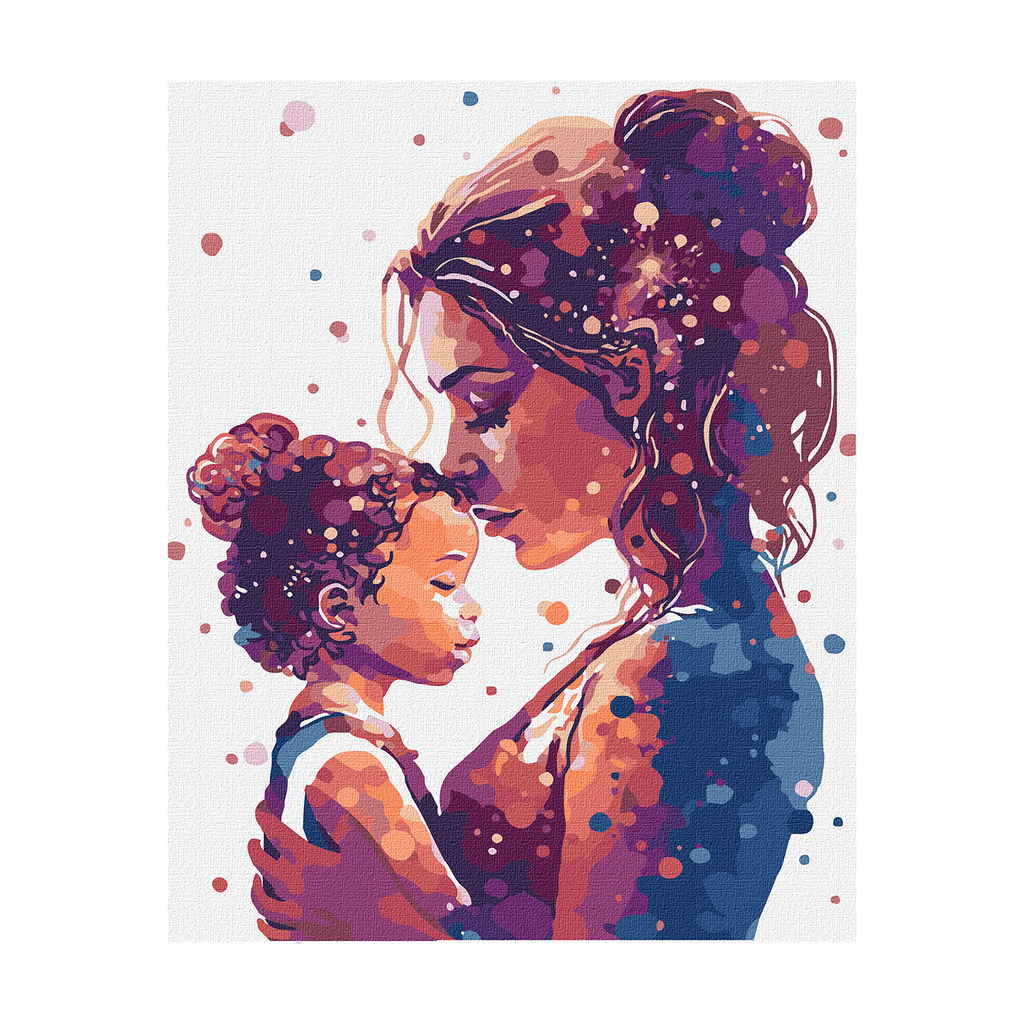 

Картина за номерами Ideyka Обійми матері, 40*50 см (KHO8345)