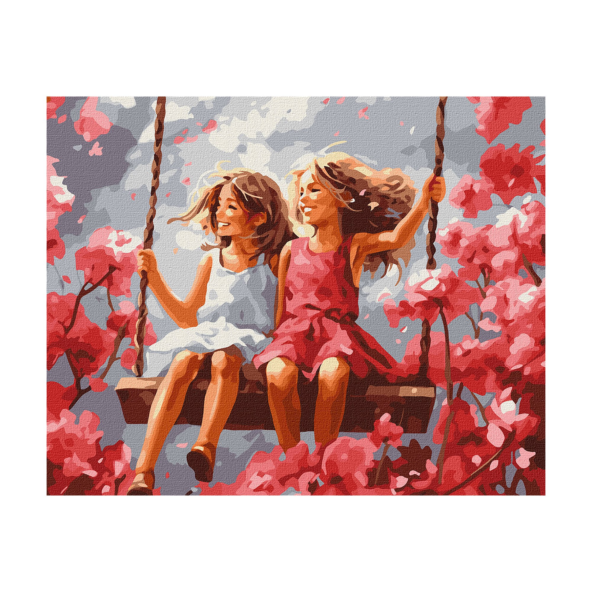 

Картина за номерами Ideyka Найкращі подружки, 40*50 см (KHO8364)