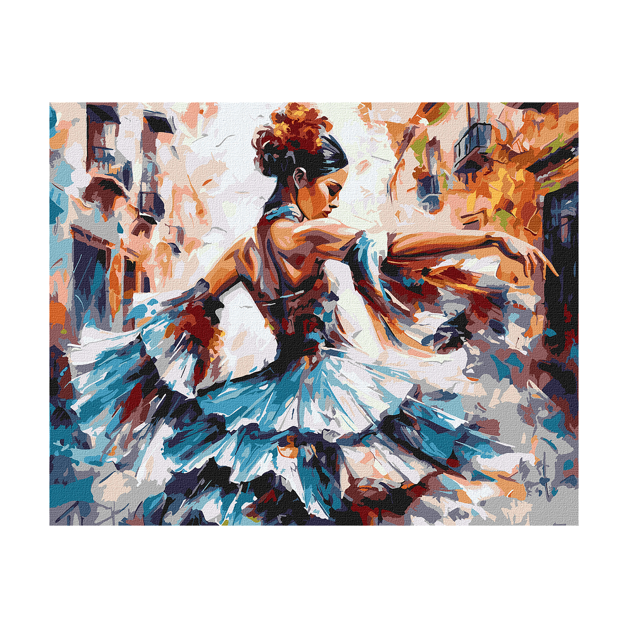 

Картина за номерами Ideyka Дівчина в танці, 40*50 см (KHO8442)