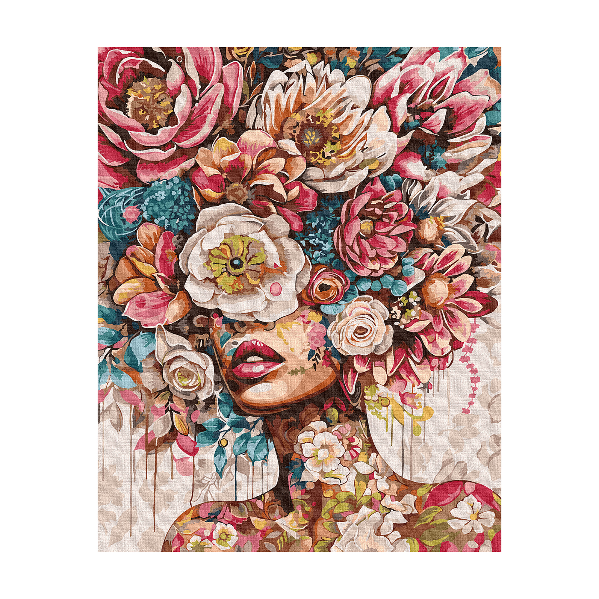 

Картина за номерами Ideyka Квітковий настрій, 40*50 см (KHO8446)