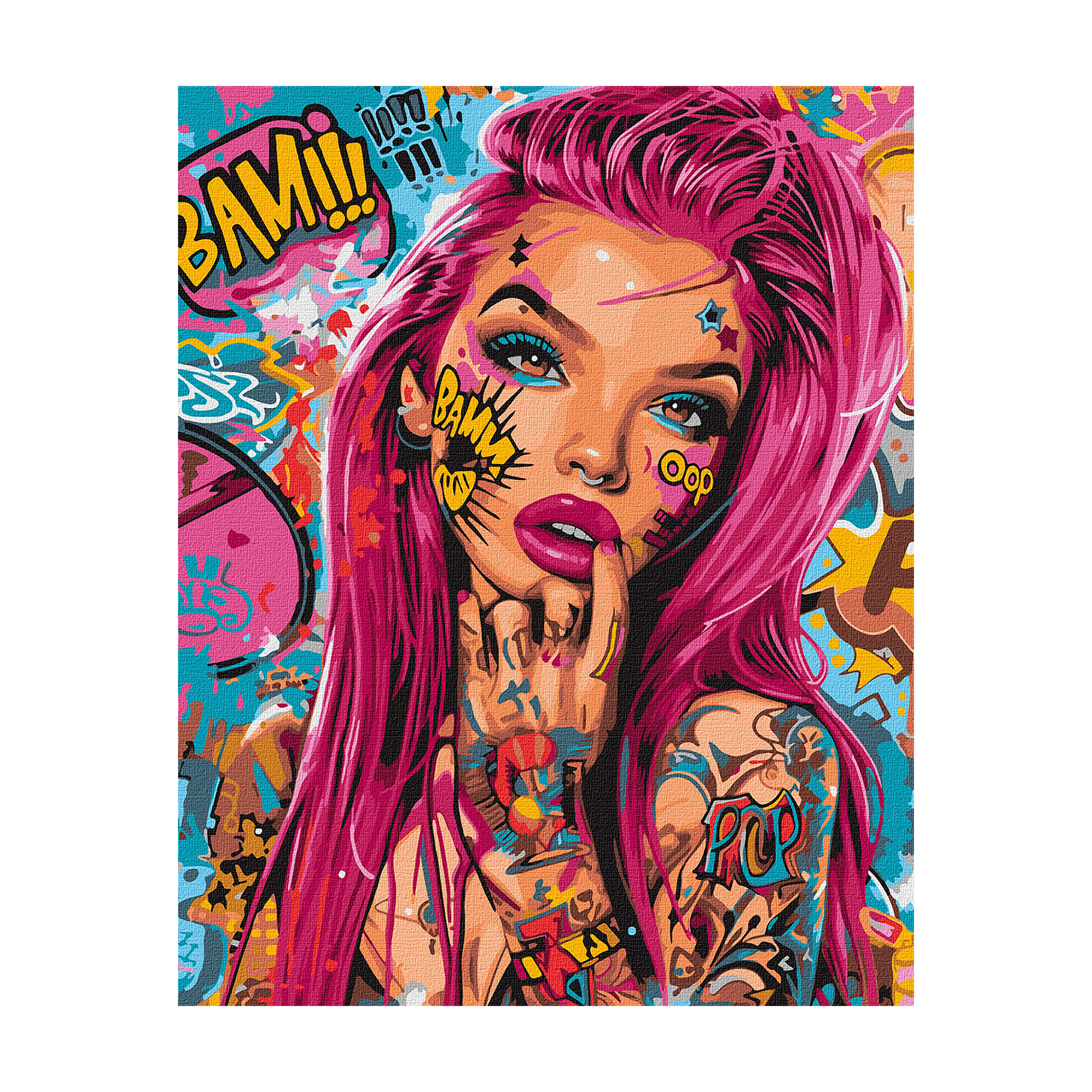 

Картина за номерами Ideyka Кольоровий сплеск, 40*50 см (KHO8461)