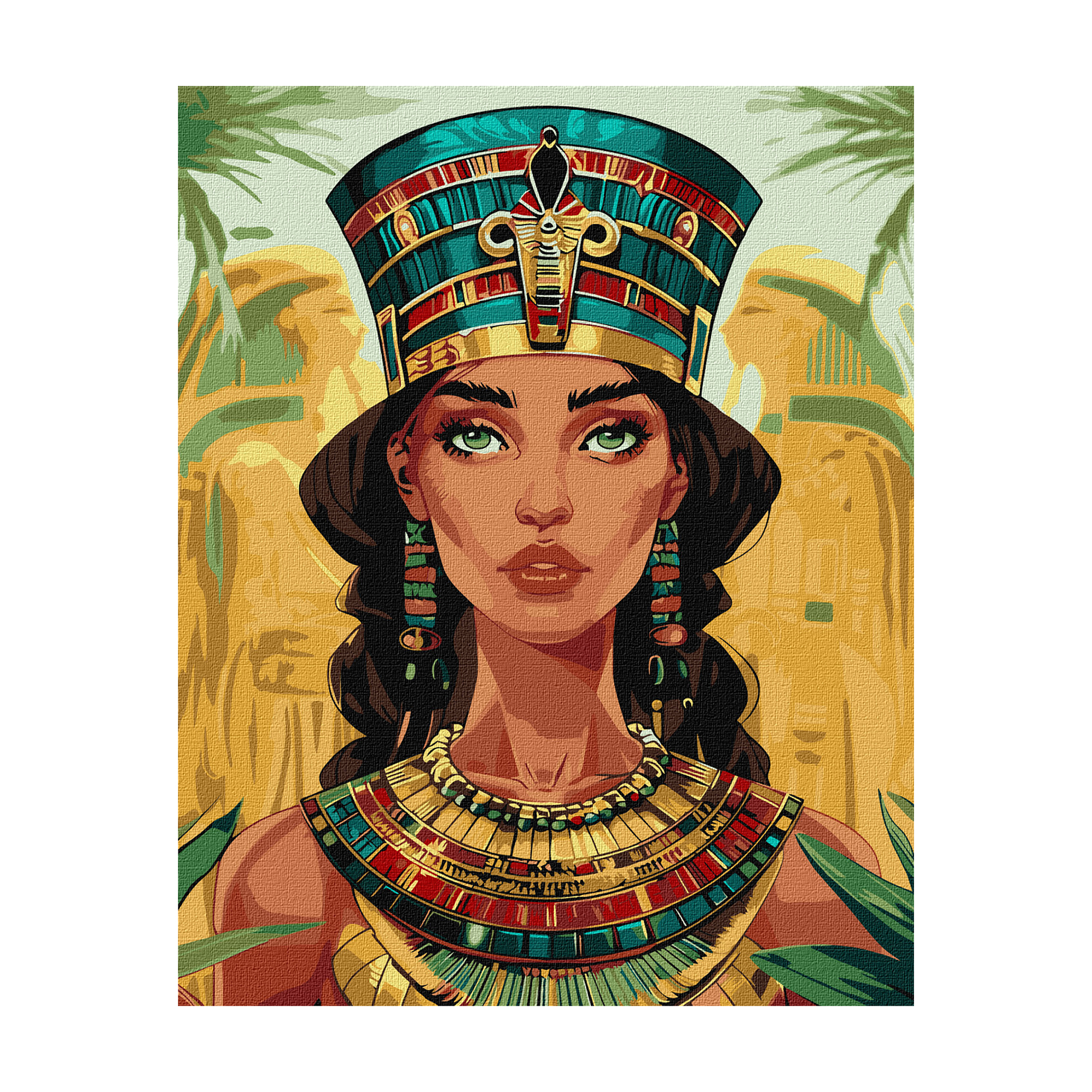 

Картина за номерами Ideyka Єгипетська принцеса, 40*50 см (KHO8466)