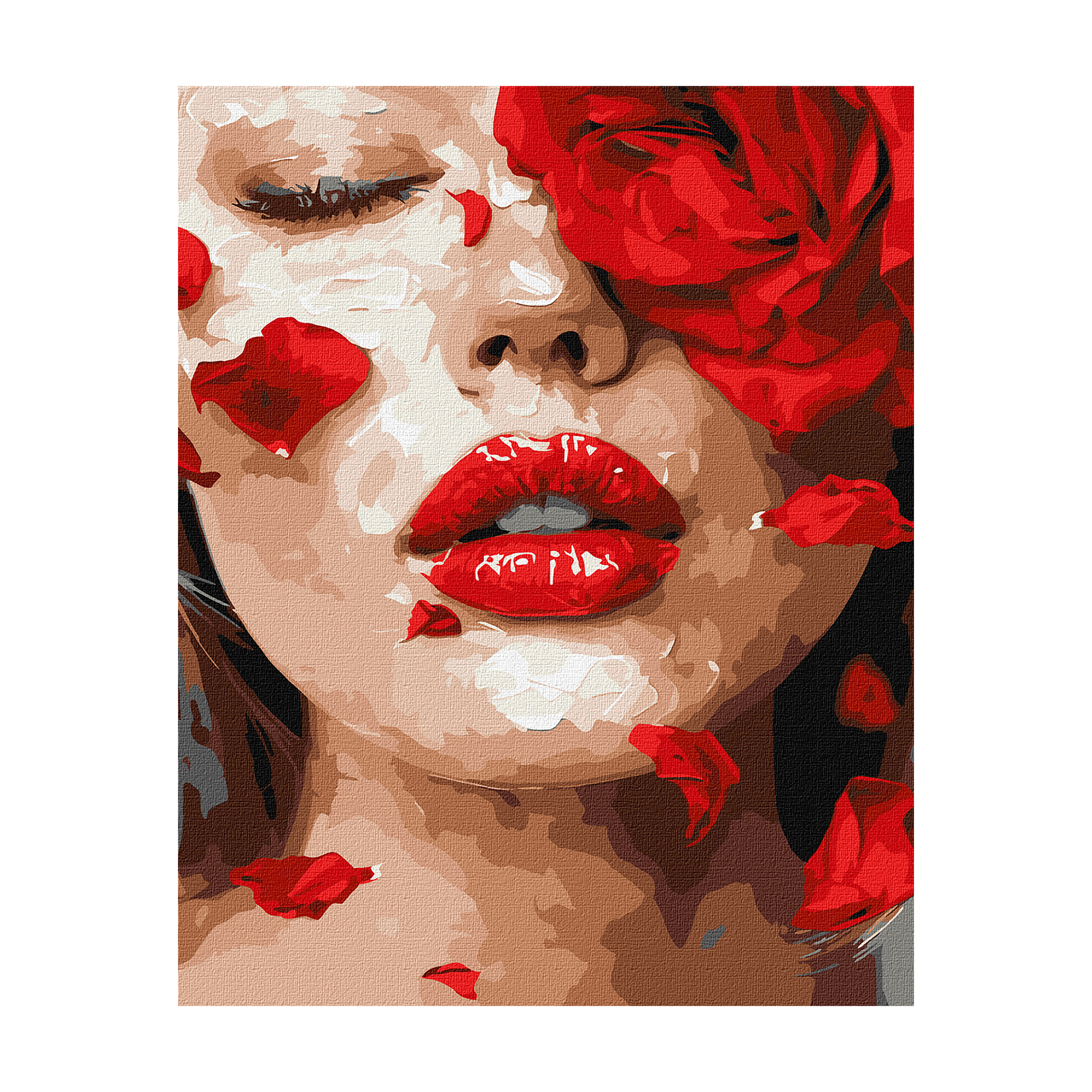 

Картина за номерами Ideyka Пелюстки троянди, 40*50 см (KHO8468)