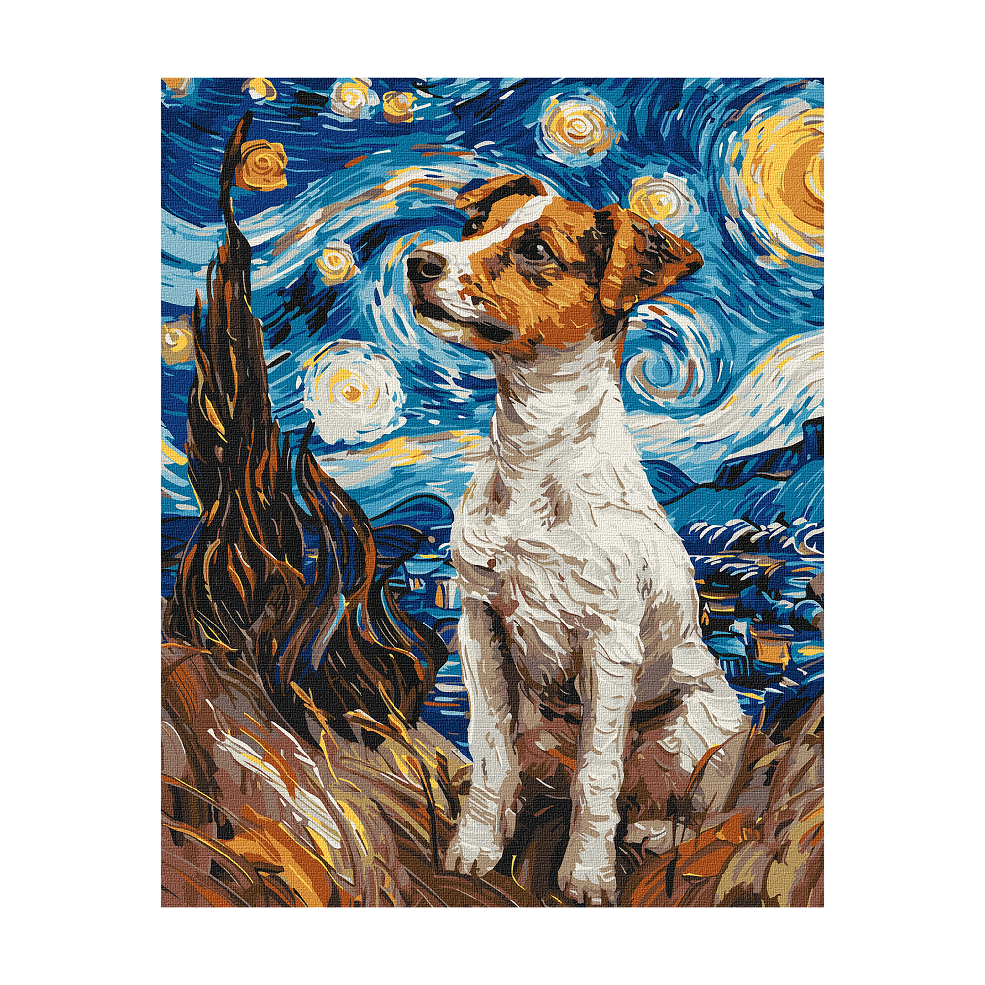 

Картина за номерами Ideyka Чарівний джек рассел, 40*50 см (KHO6596)