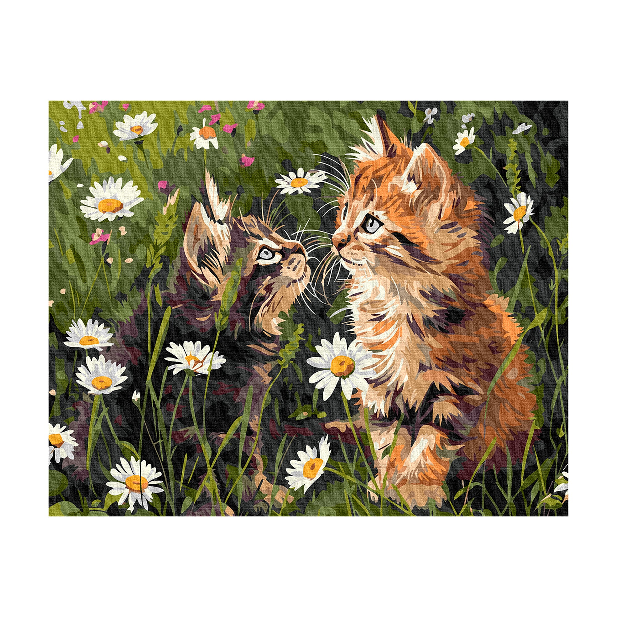 

Картина за номерами Ideyka Котики у квітах, 40*50 см (KHO6631)