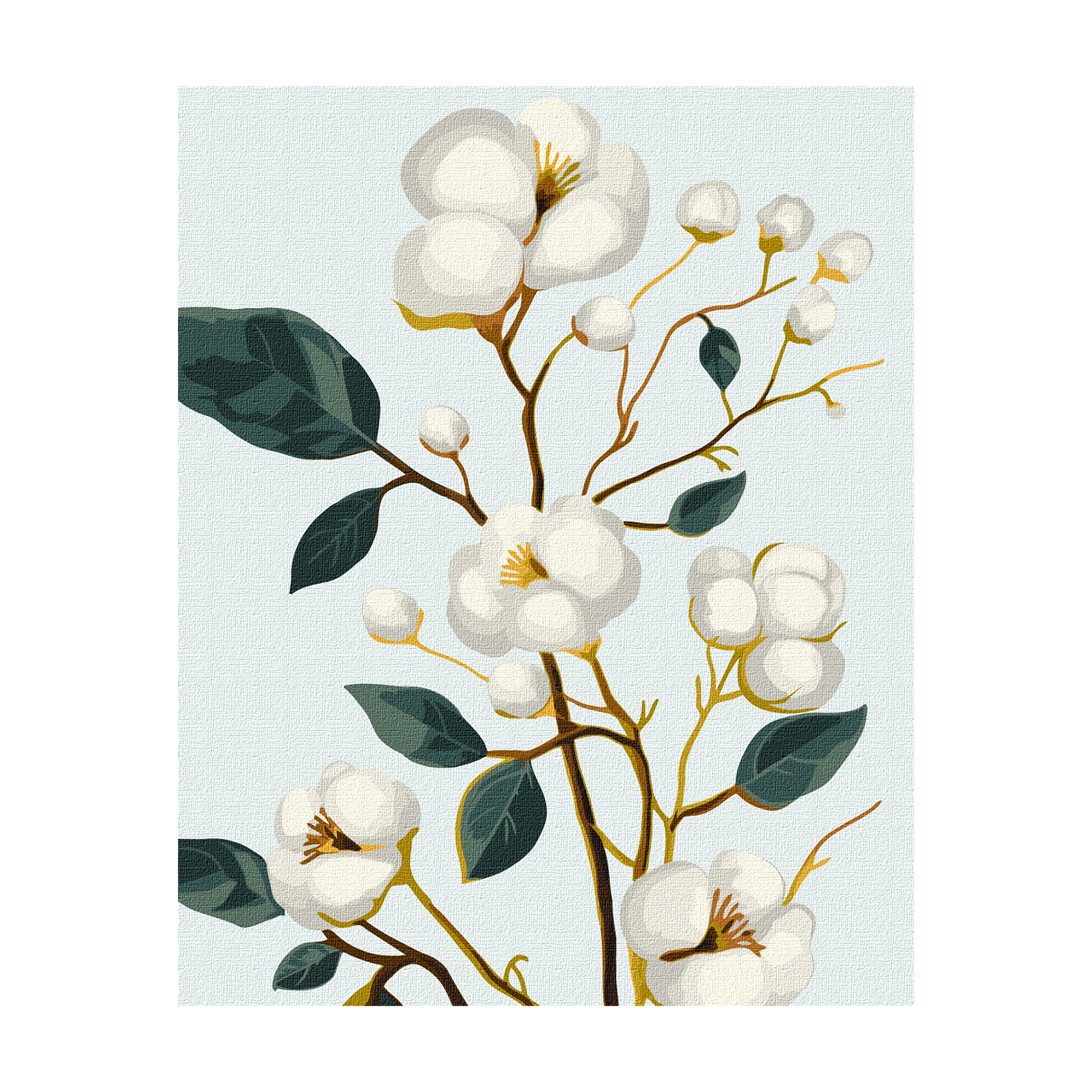 

Картина за номерами Ideyka Вишукана бавовна з фарбами металік Extra, 40*50 см (KHO5682)