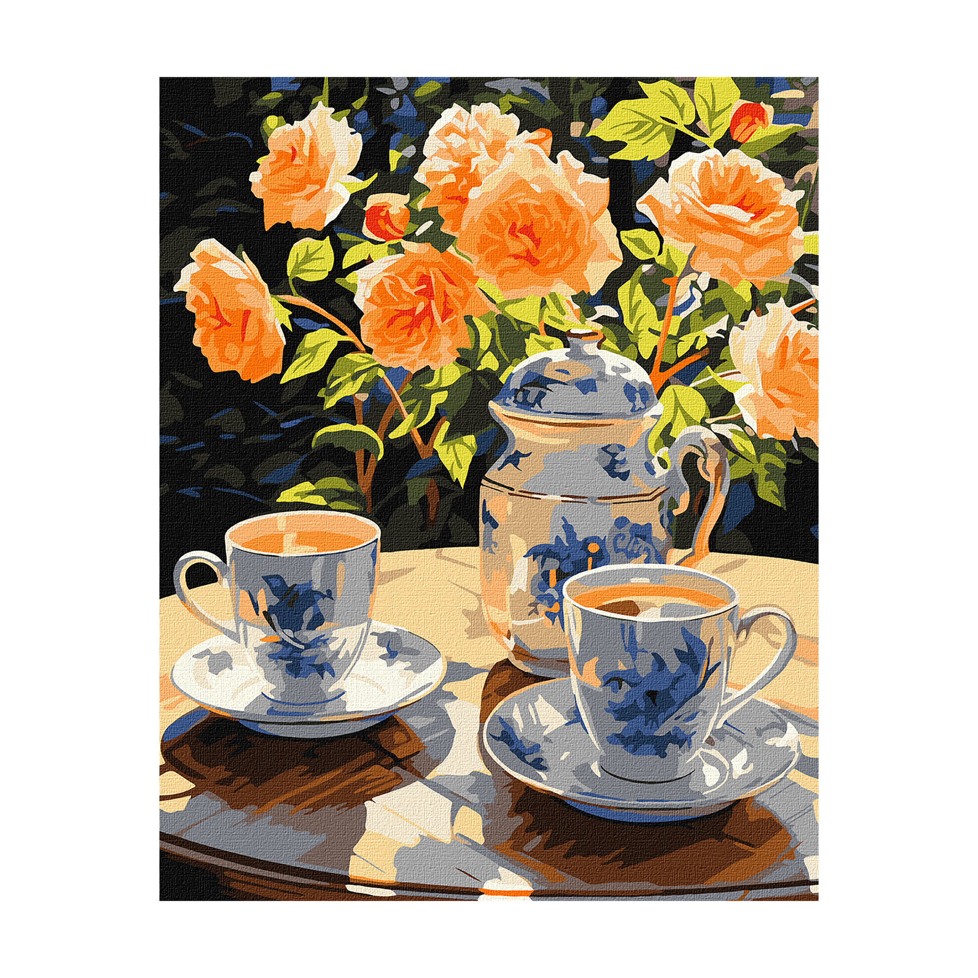 

Картина за номерами Ideyka Чаювання в саду, 40*50 см (KHO5683)