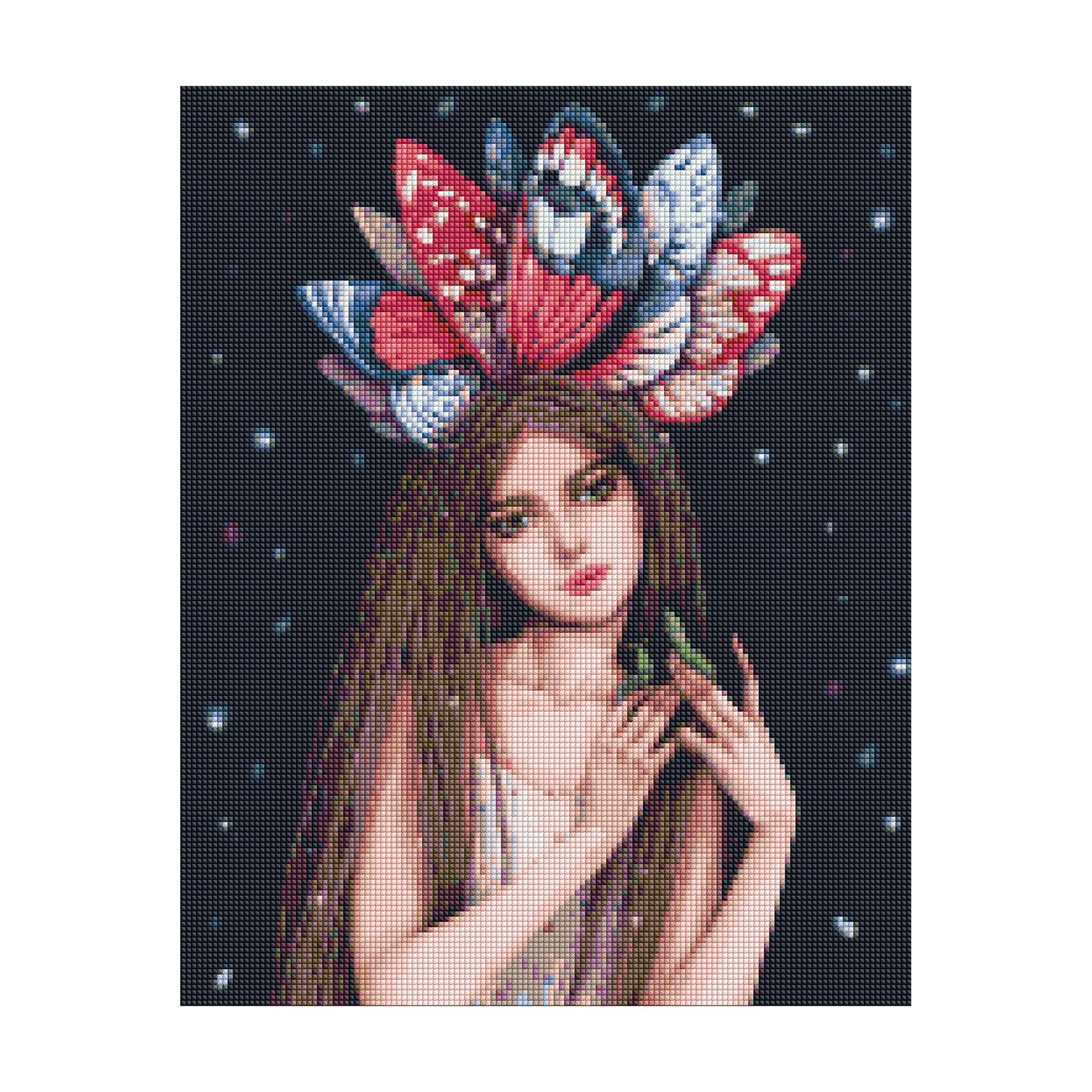 

Алмазна мозаїка Ideyka Барви метеликів, 40*50 см (AMO7265)